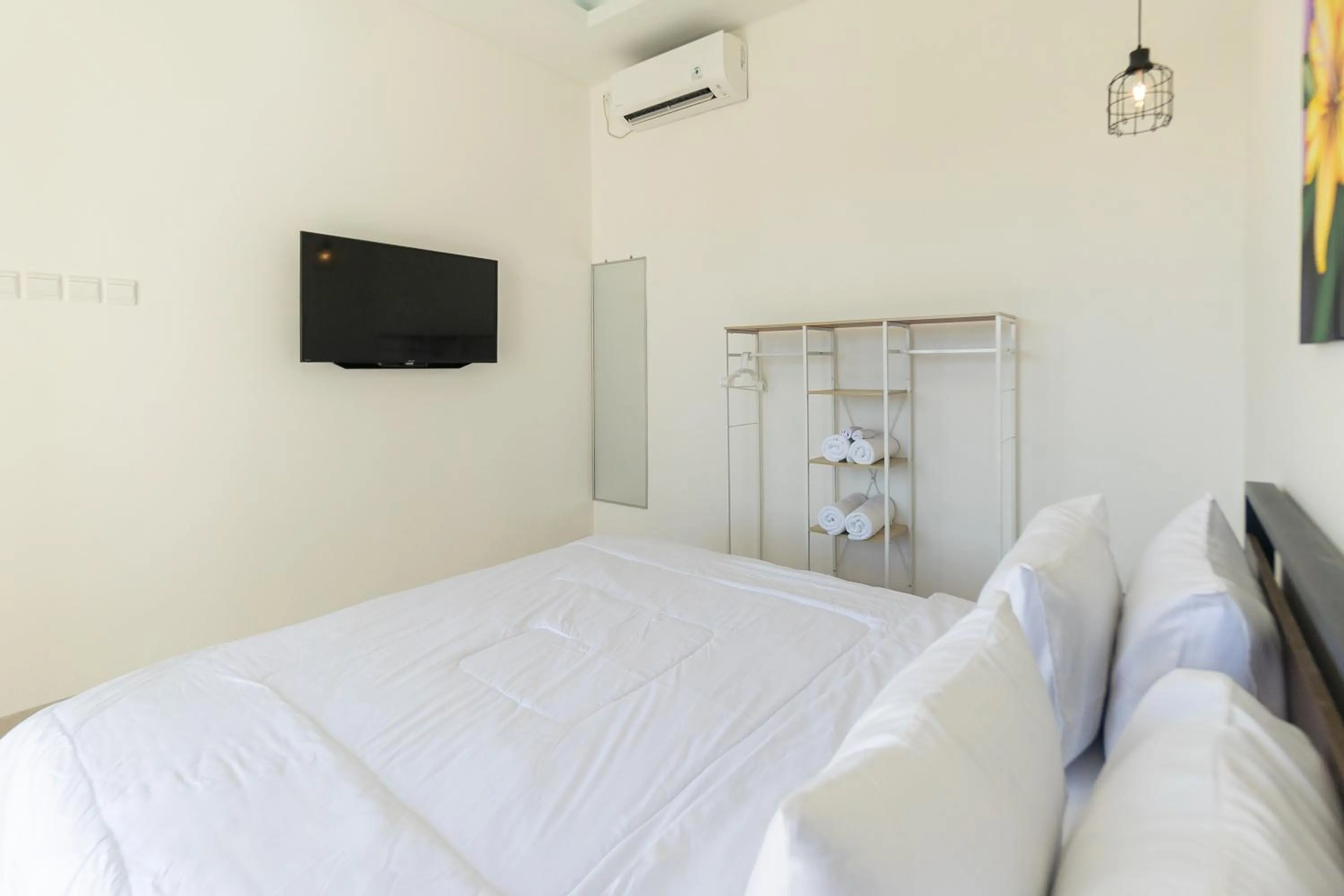 Bed in Villa Berlian Kuta