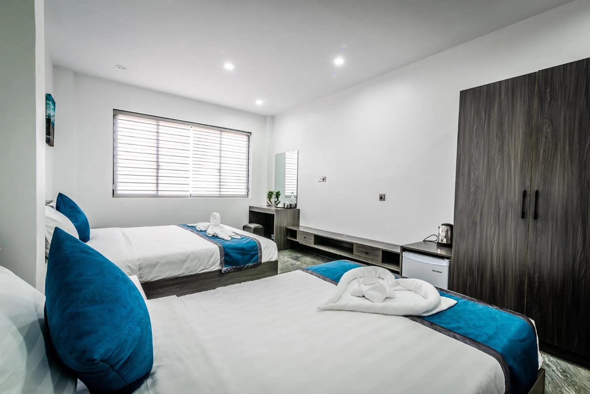 Bed in A&J Kampot Boutique