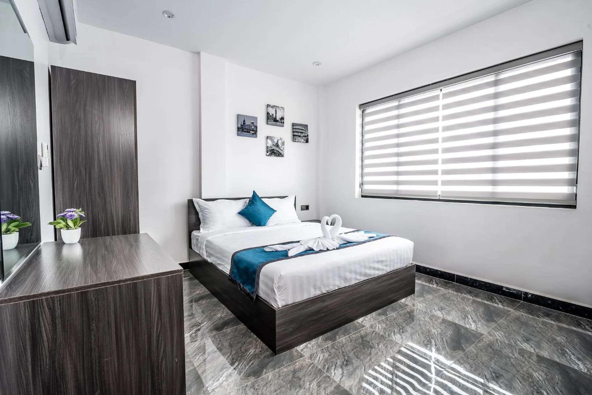 Bed in A&J Kampot Boutique