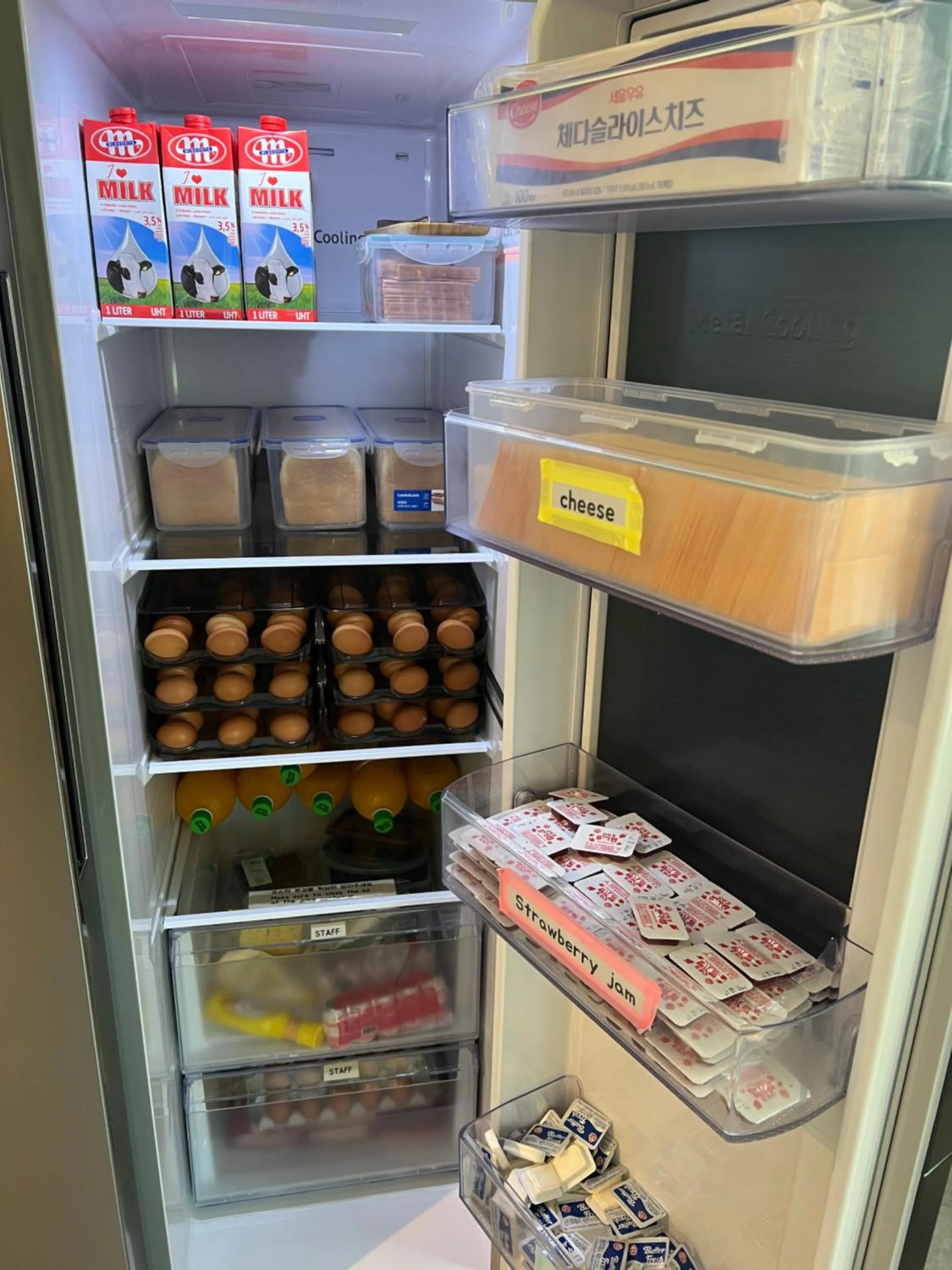 Continental breakfast in Seoul Cube Jongro