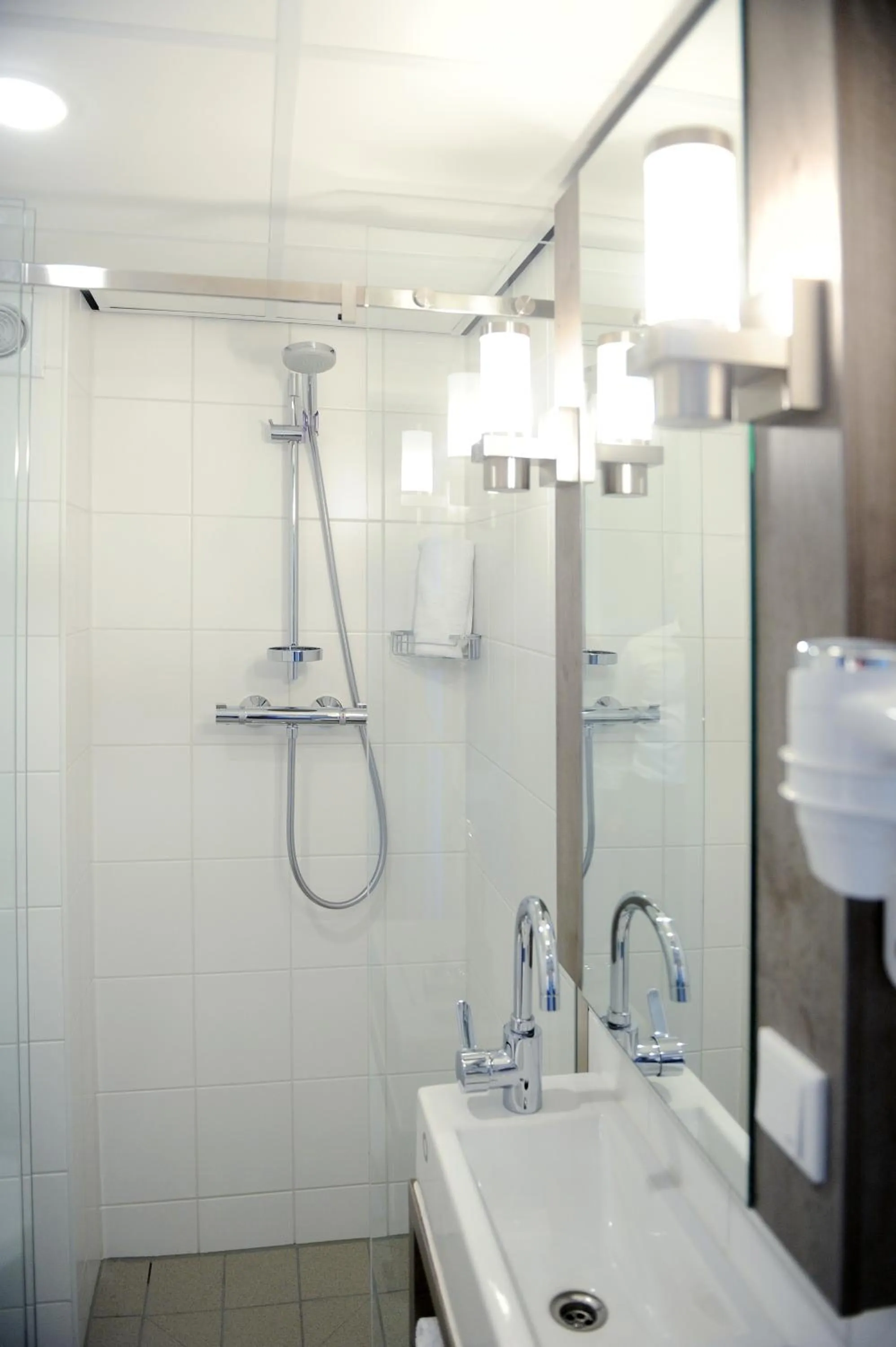 Shower in Hotel Andante aan Zee