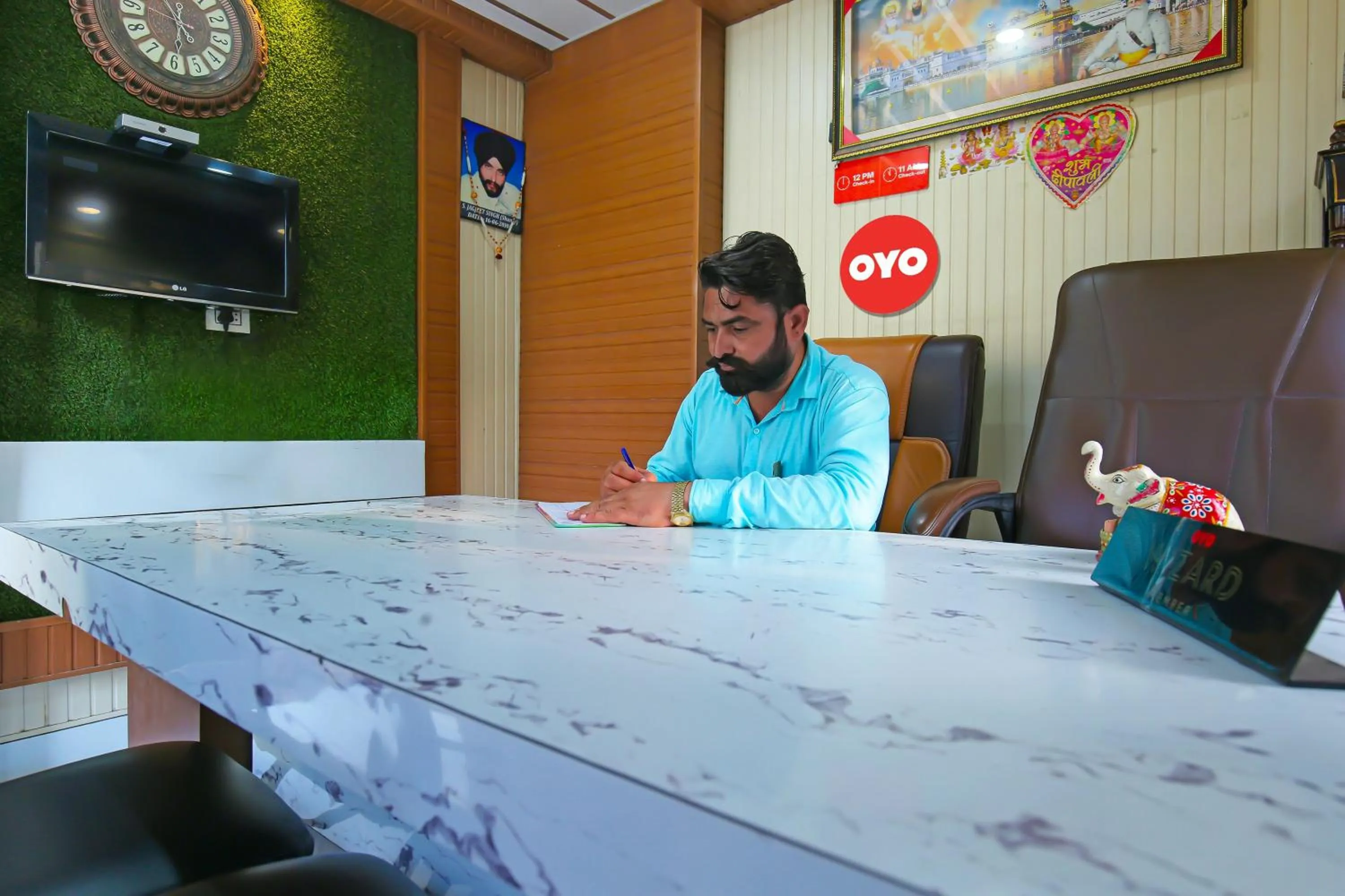 Lobby or reception in Hotel O Dream'z Residency