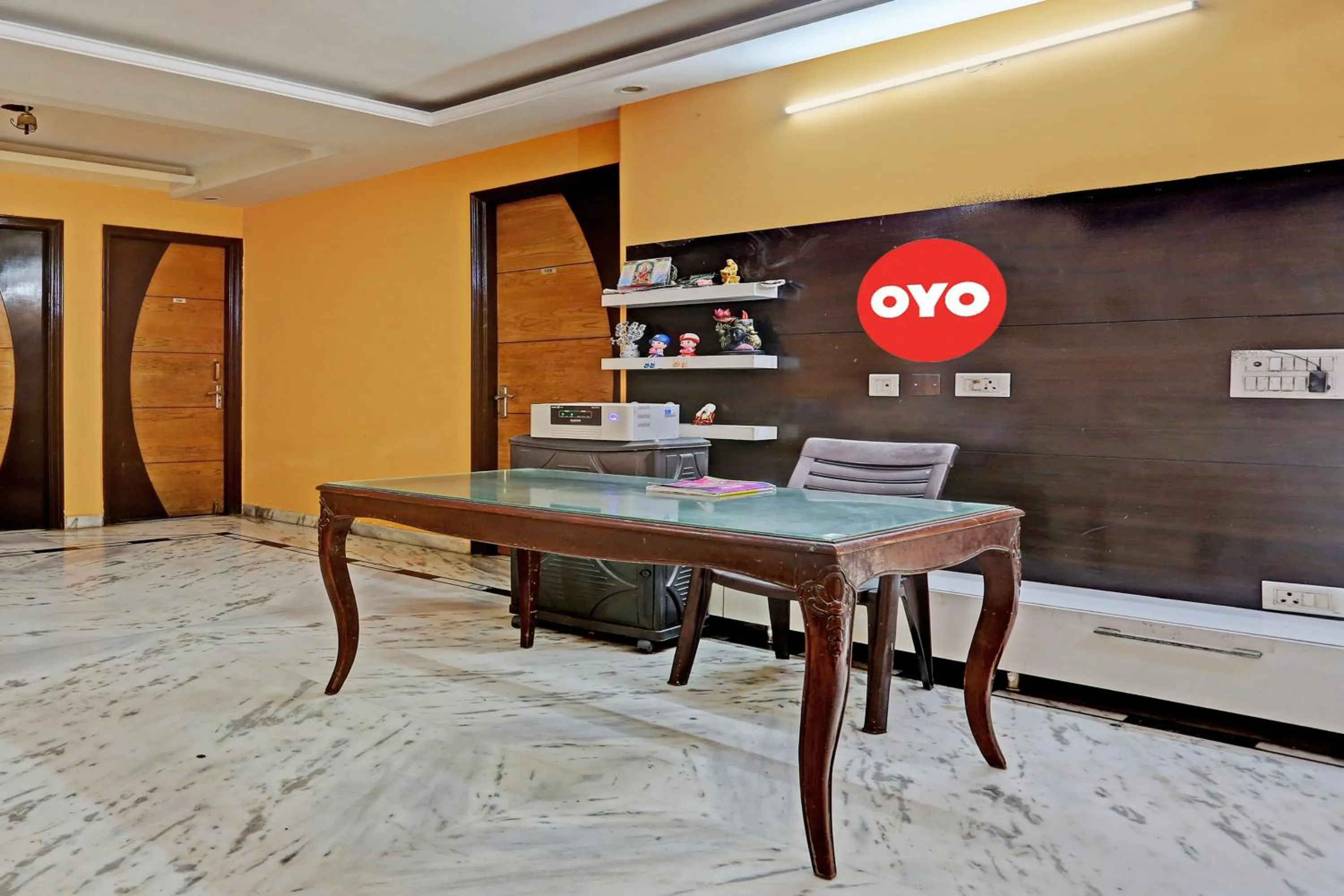 Lobby or reception in Hotel O Naveen Stay