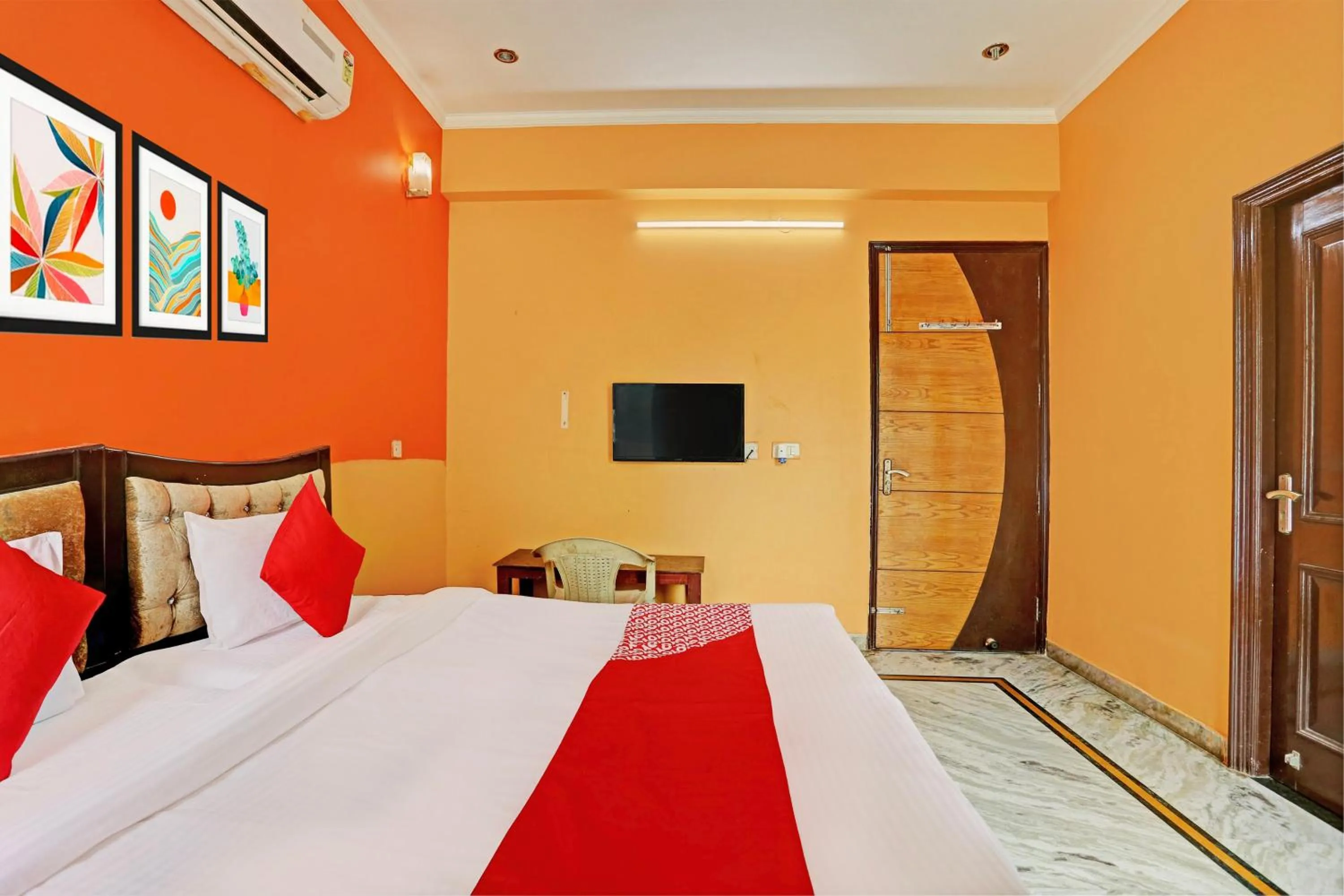 Bedroom, Bed in Hotel O by OYO Naveen Stay
