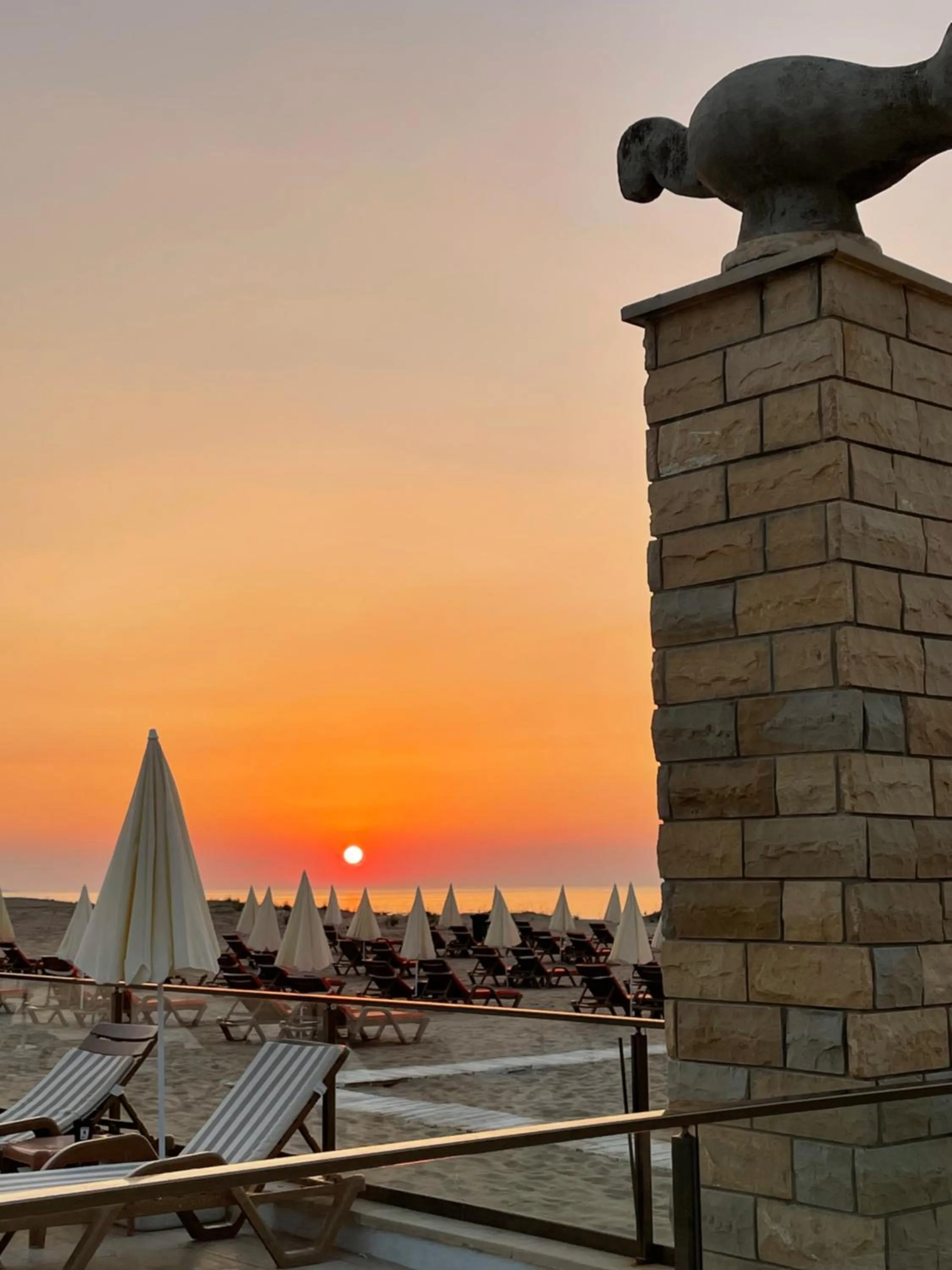 Sunset in Tarihi Kumbaba Otel