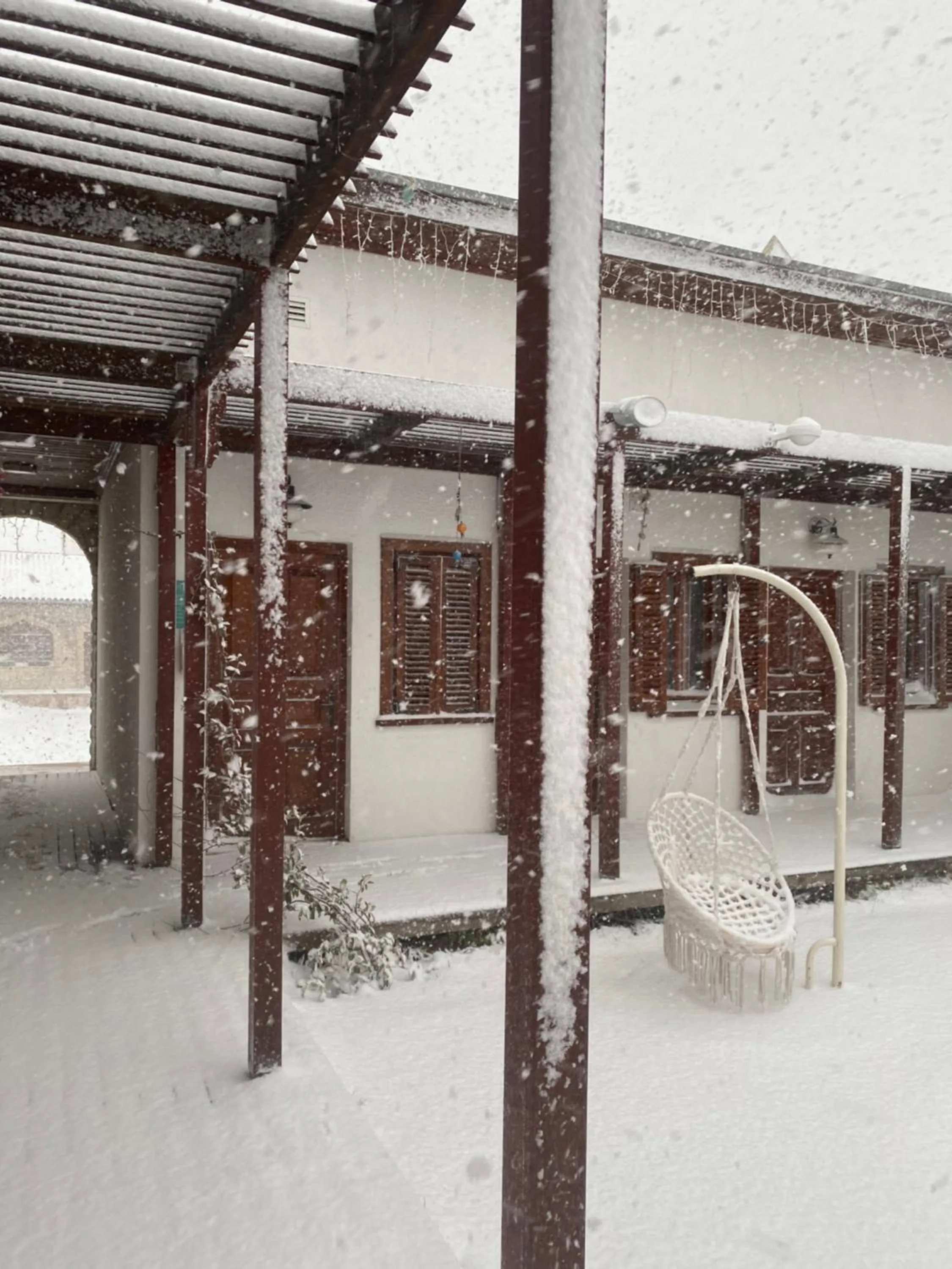 Winter in Tarihi Kumbaba Otel