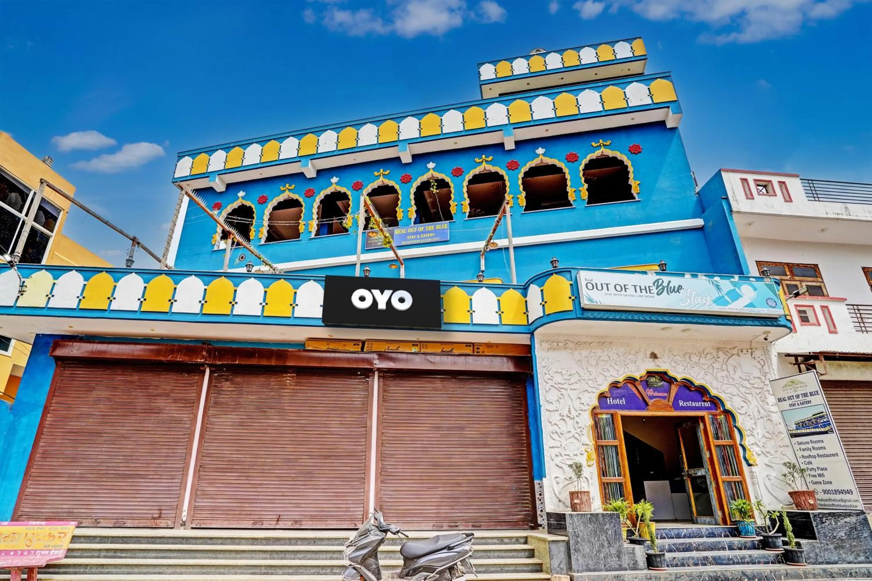 Facade/entrance in Hotel O Real Out Of The Blue