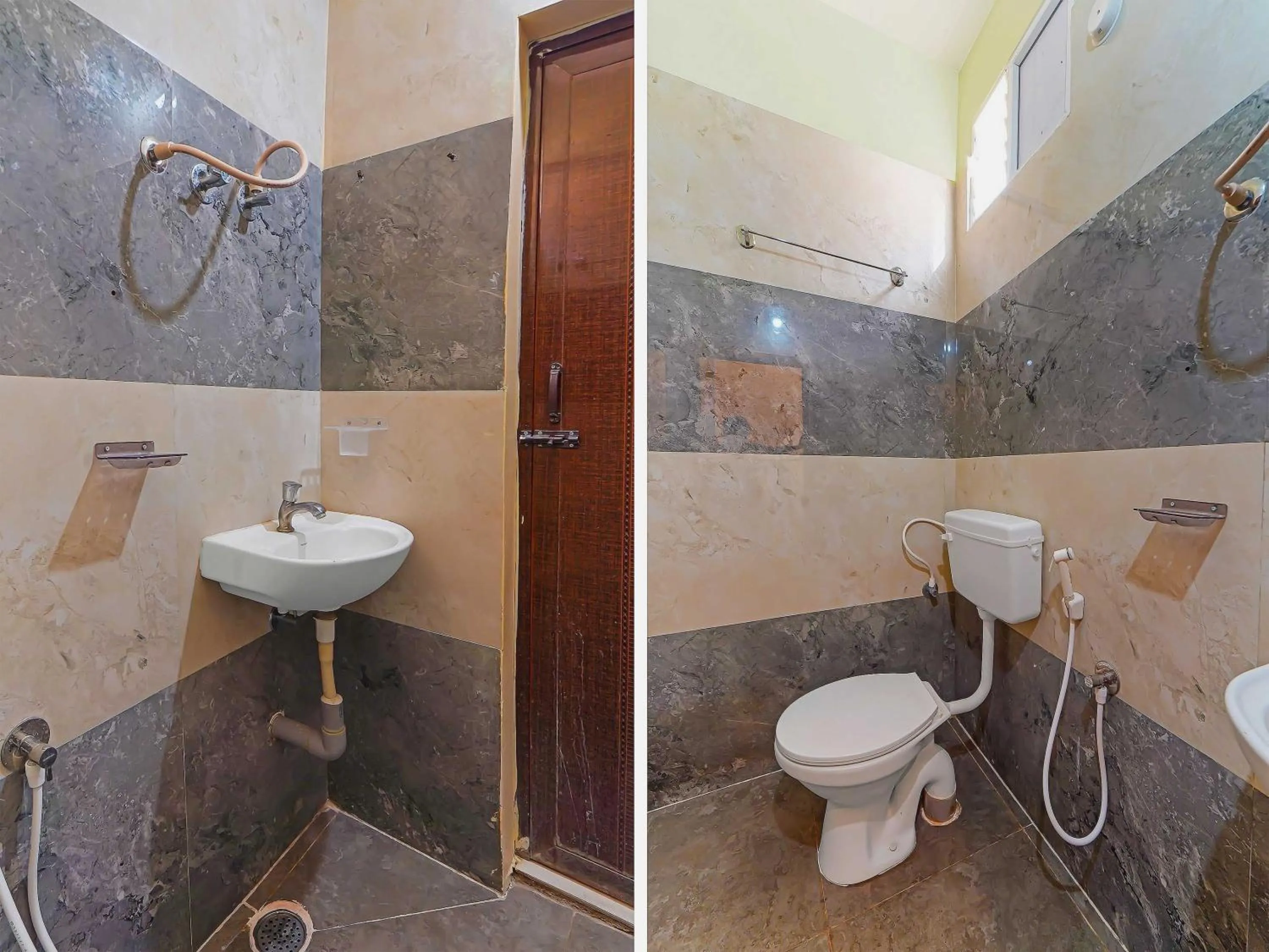 Bathroom in Hotel O Jayam Residency