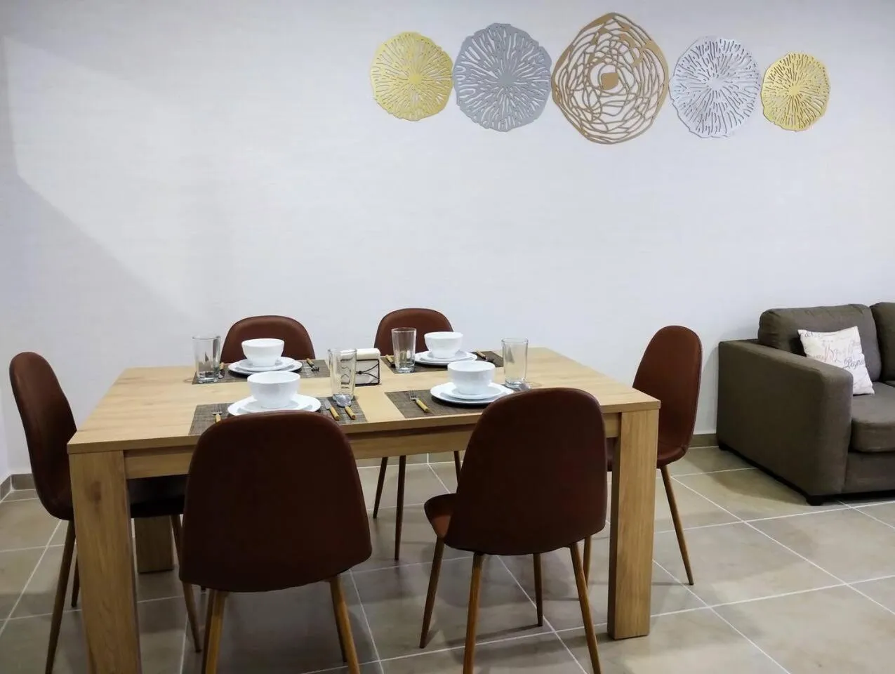 Dining area in Departamento tres listones