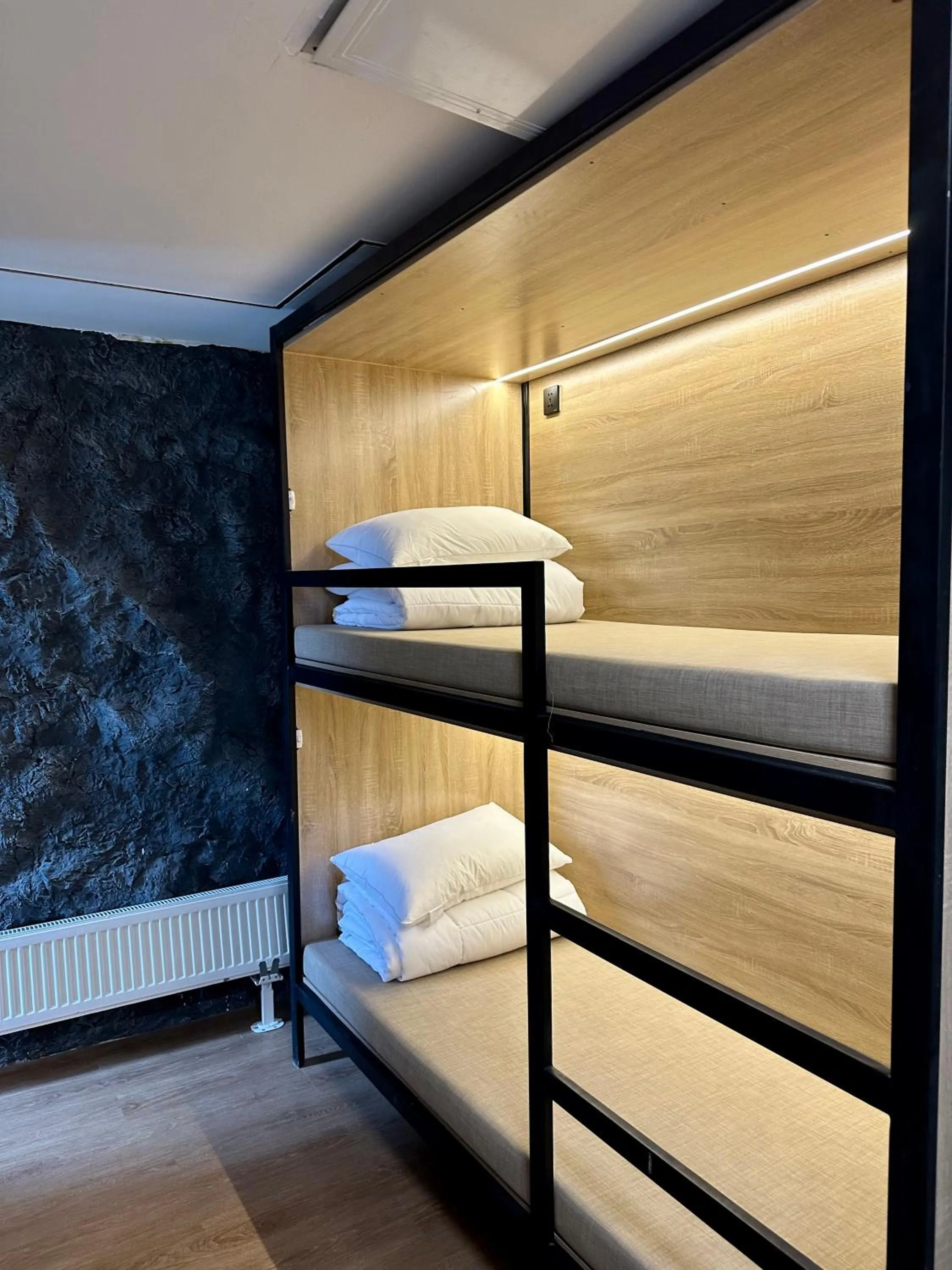 Single Bed in Dormitory Room in The Joy Hostel