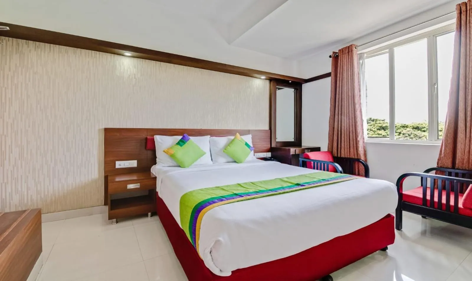 Bedroom, Bed in Amala's Residency