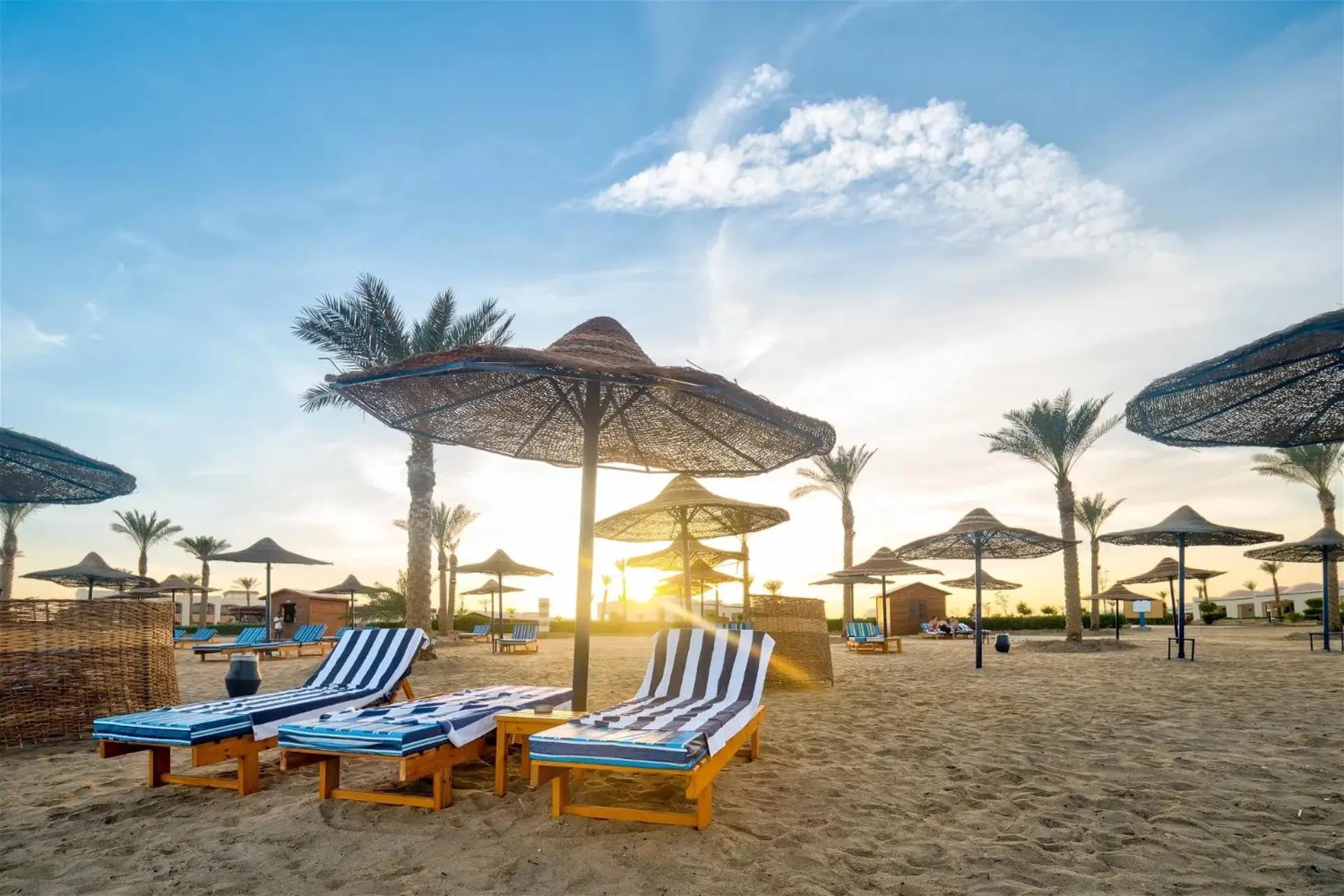 Beach in Amarina Queen Resort & Aqua Park Marsa Alam