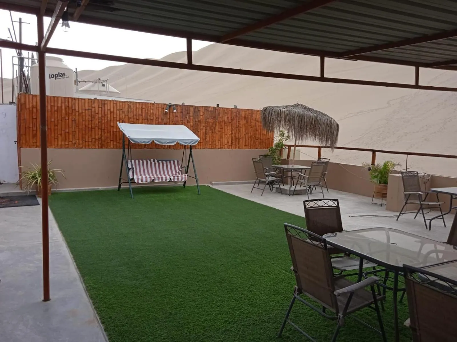 View (from property/room) in Hostal Huacachina Sunset