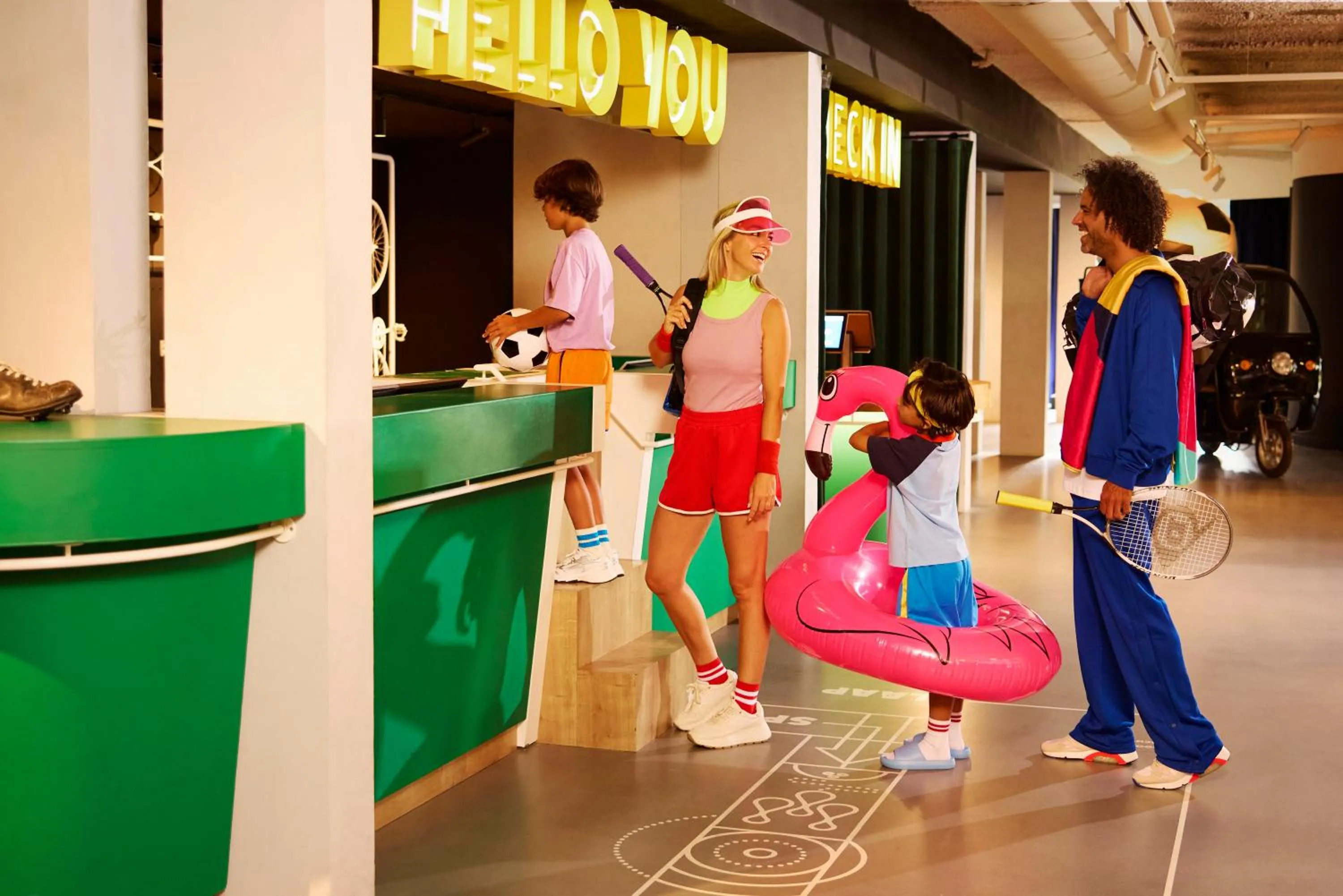 Lobby or reception in HUP