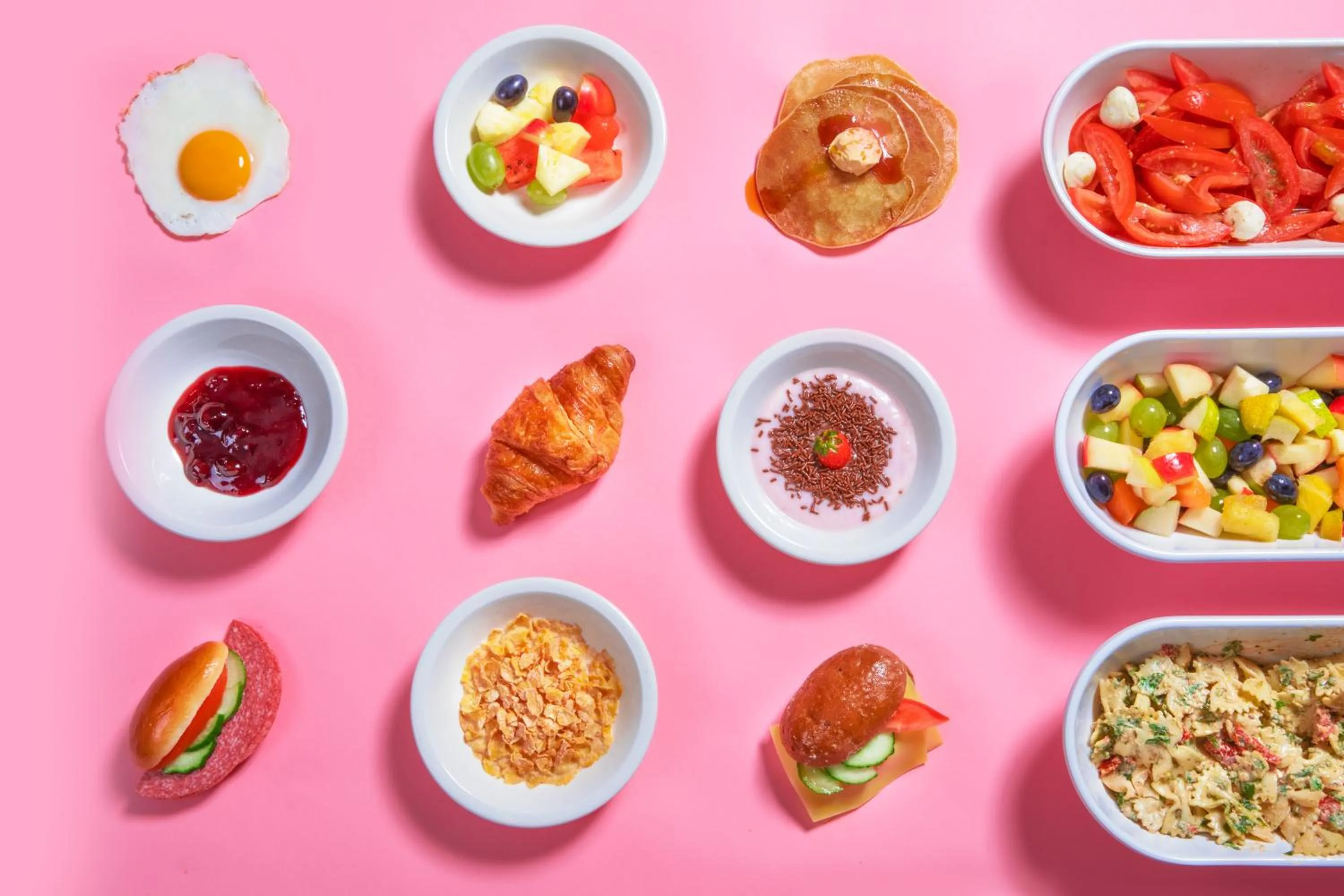 Buffet breakfast in HUP