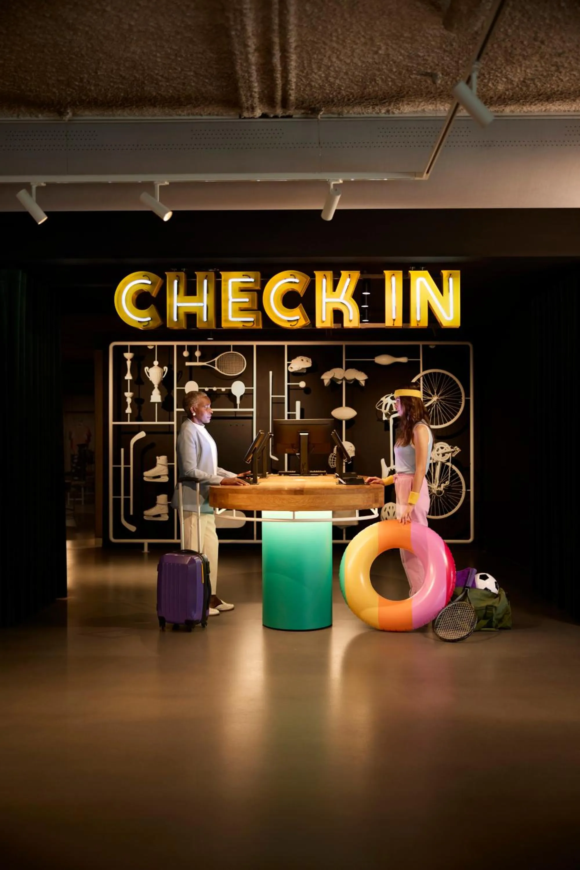 Lobby or reception in HUP