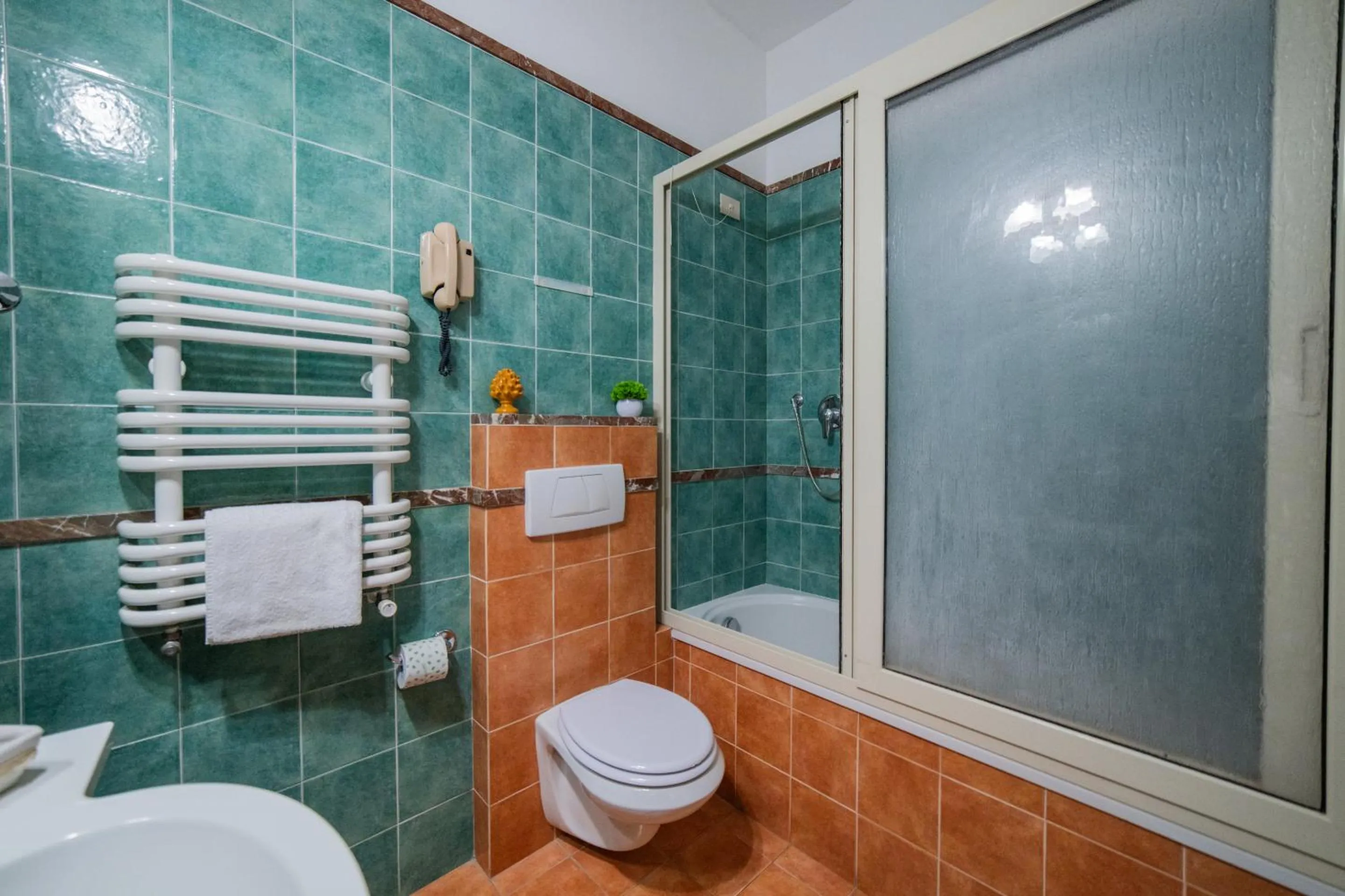 Bathroom in Casa Pertosa