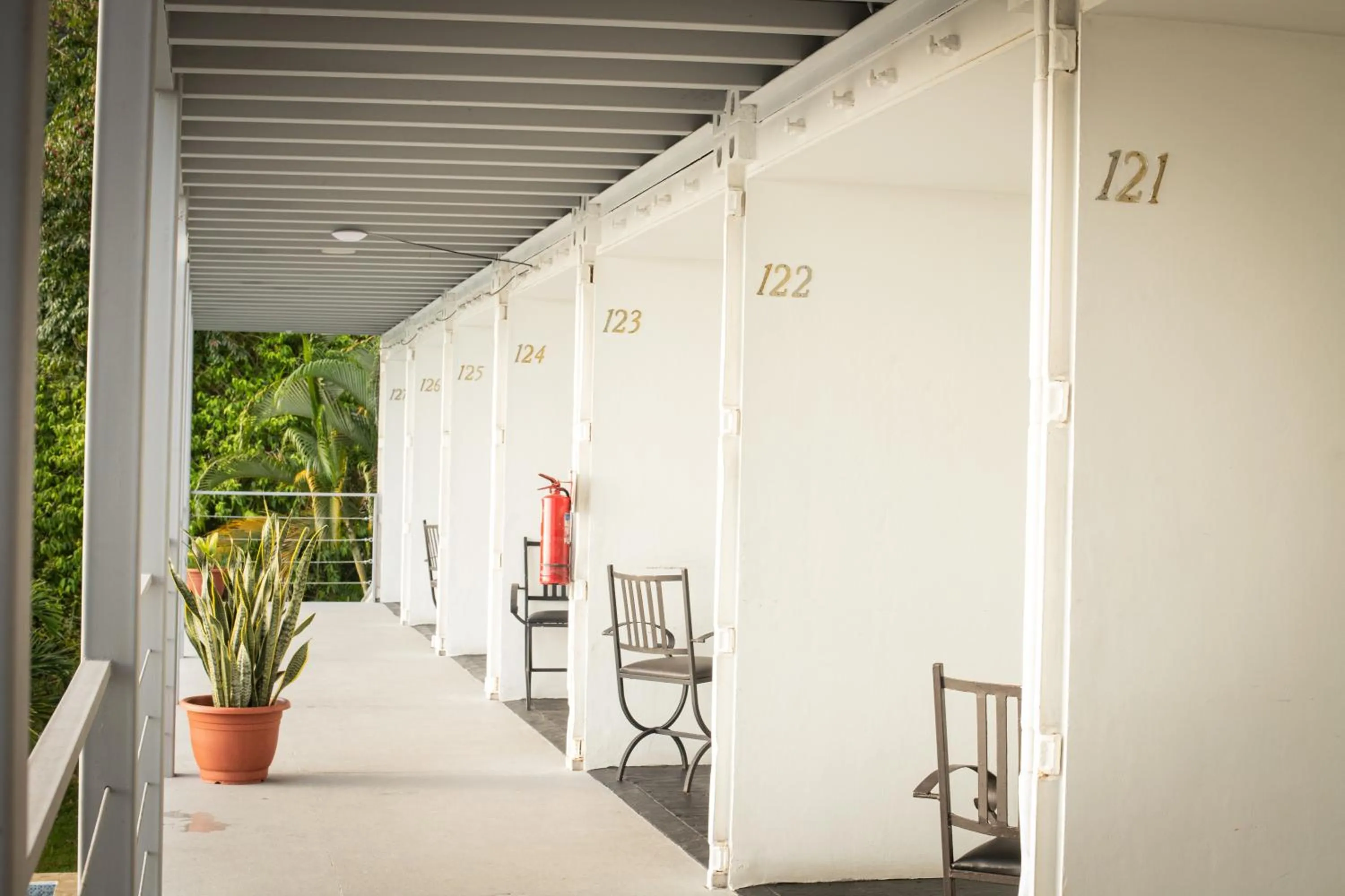 View (from property/room) in El Faro Containers Beach Hotel