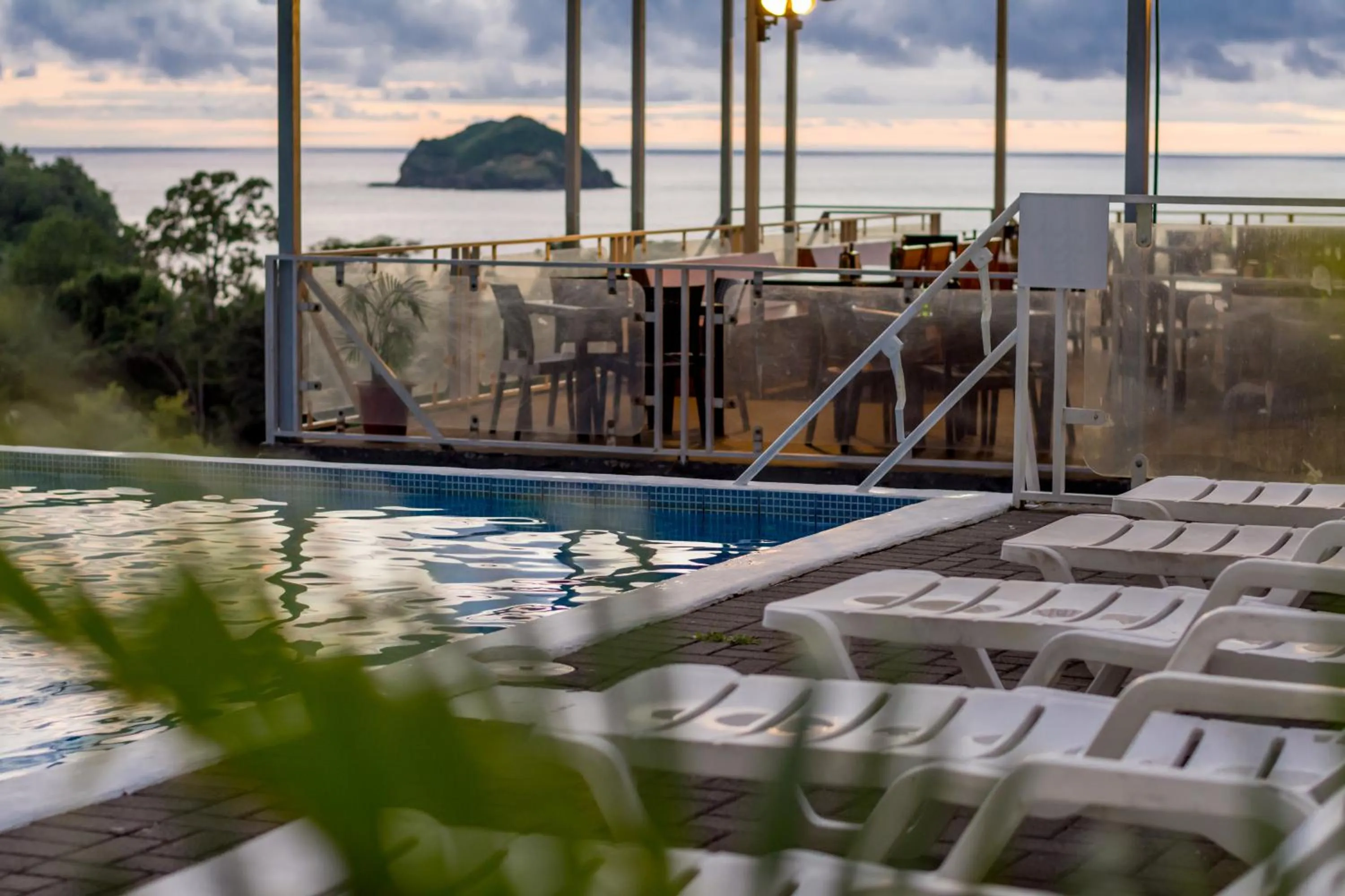 Sea view in El Faro Containers Beach Hotel