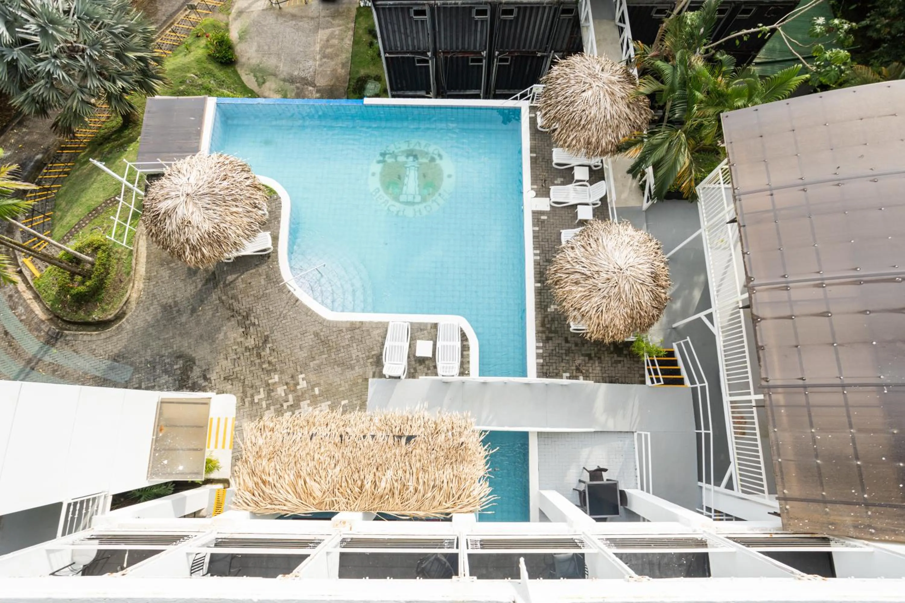 Property building in El Faro Containers Beach Hotel