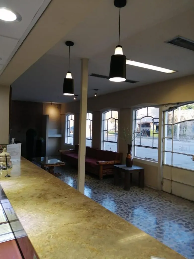 Lobby or reception in Hotel San Luis