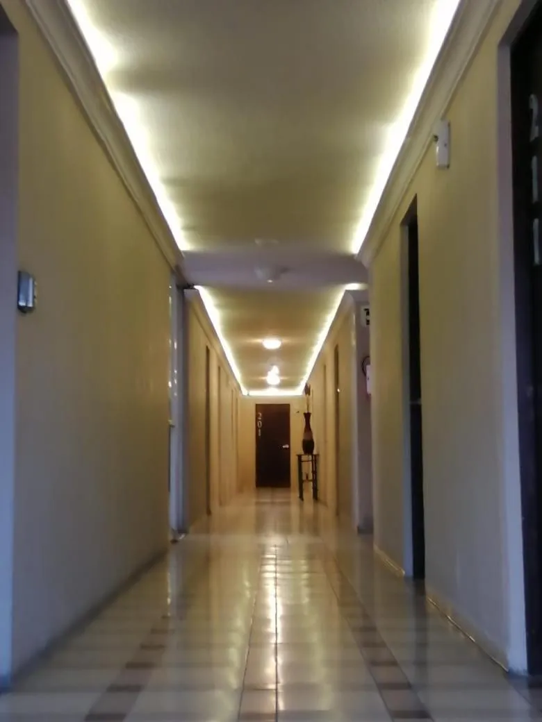 Lobby or reception in Hotel San Luis