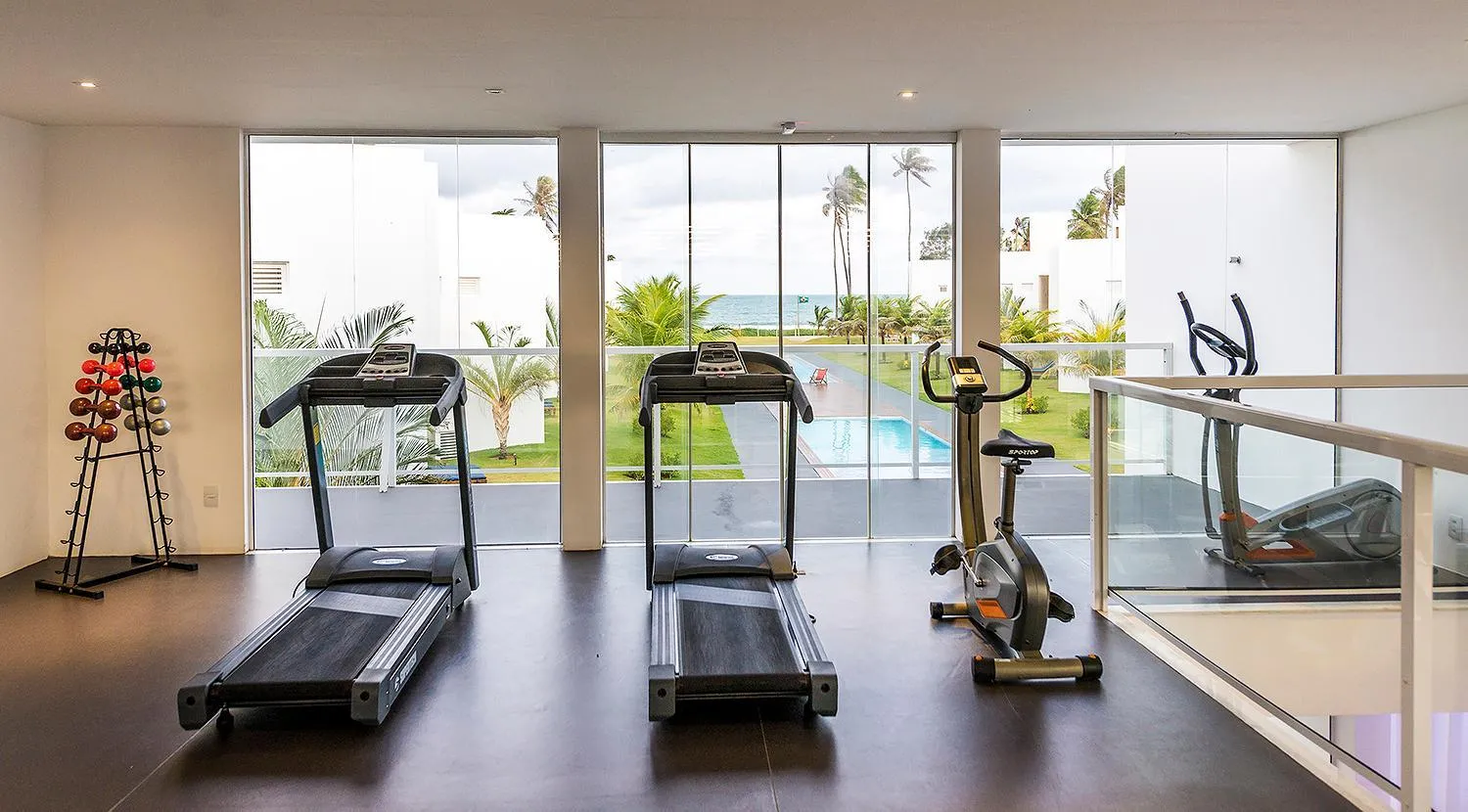 Fitness centre/facilities in B Blue Beachouses