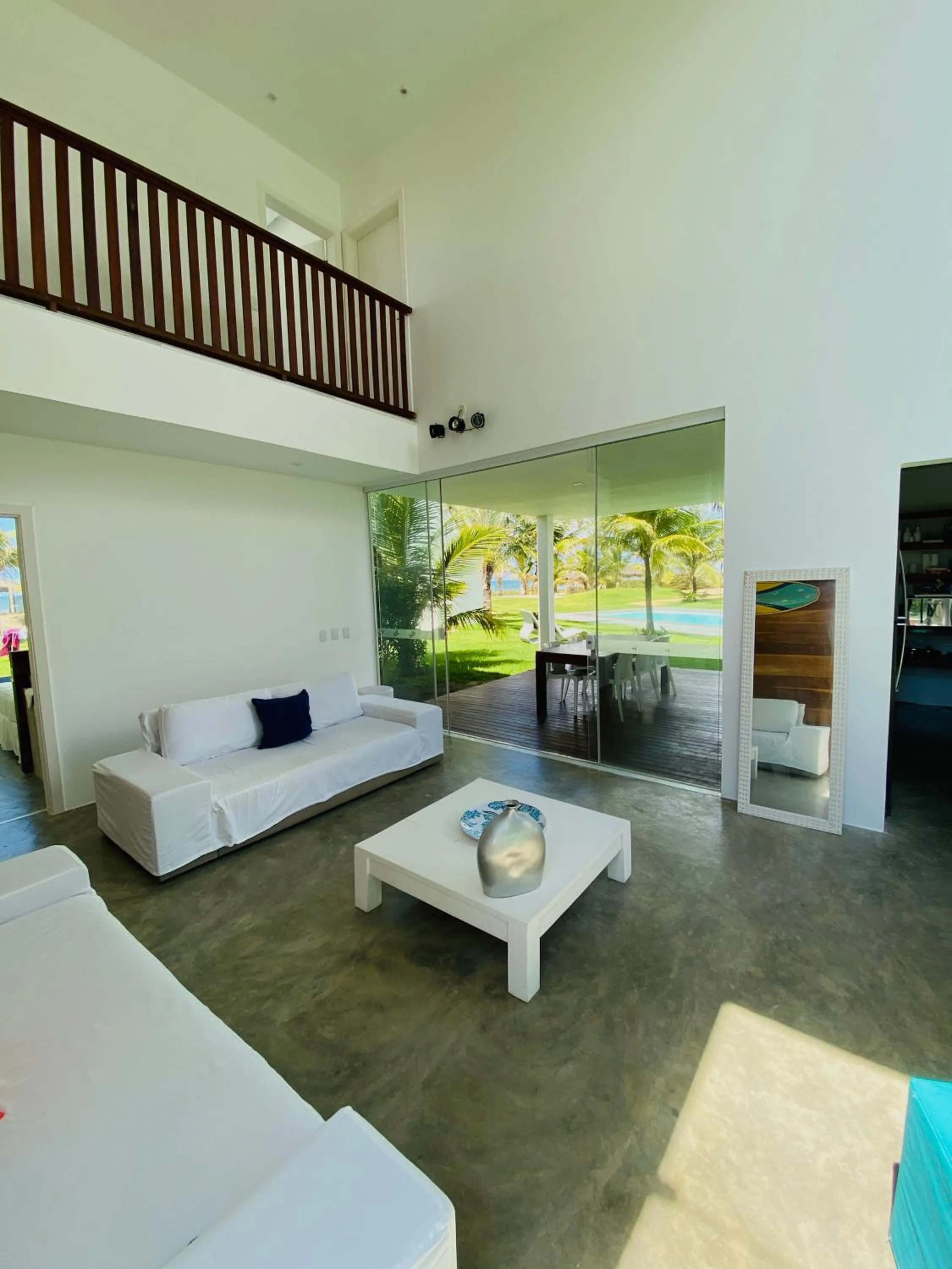 Bed in B Blue Beachouses