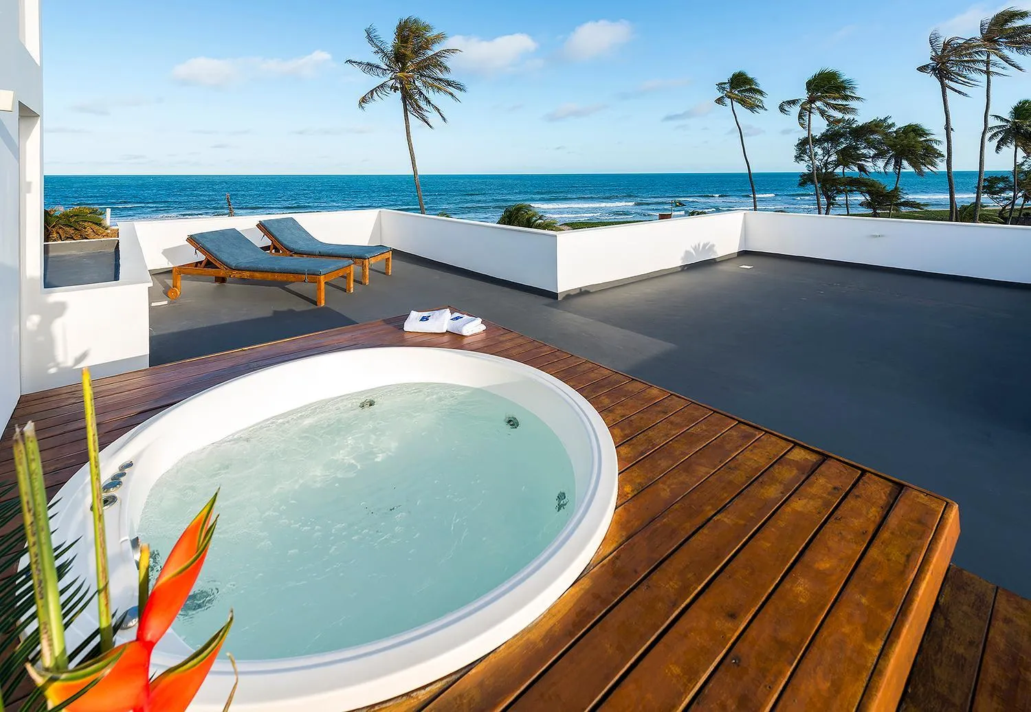 Hot Tub in B Blue Beachouses