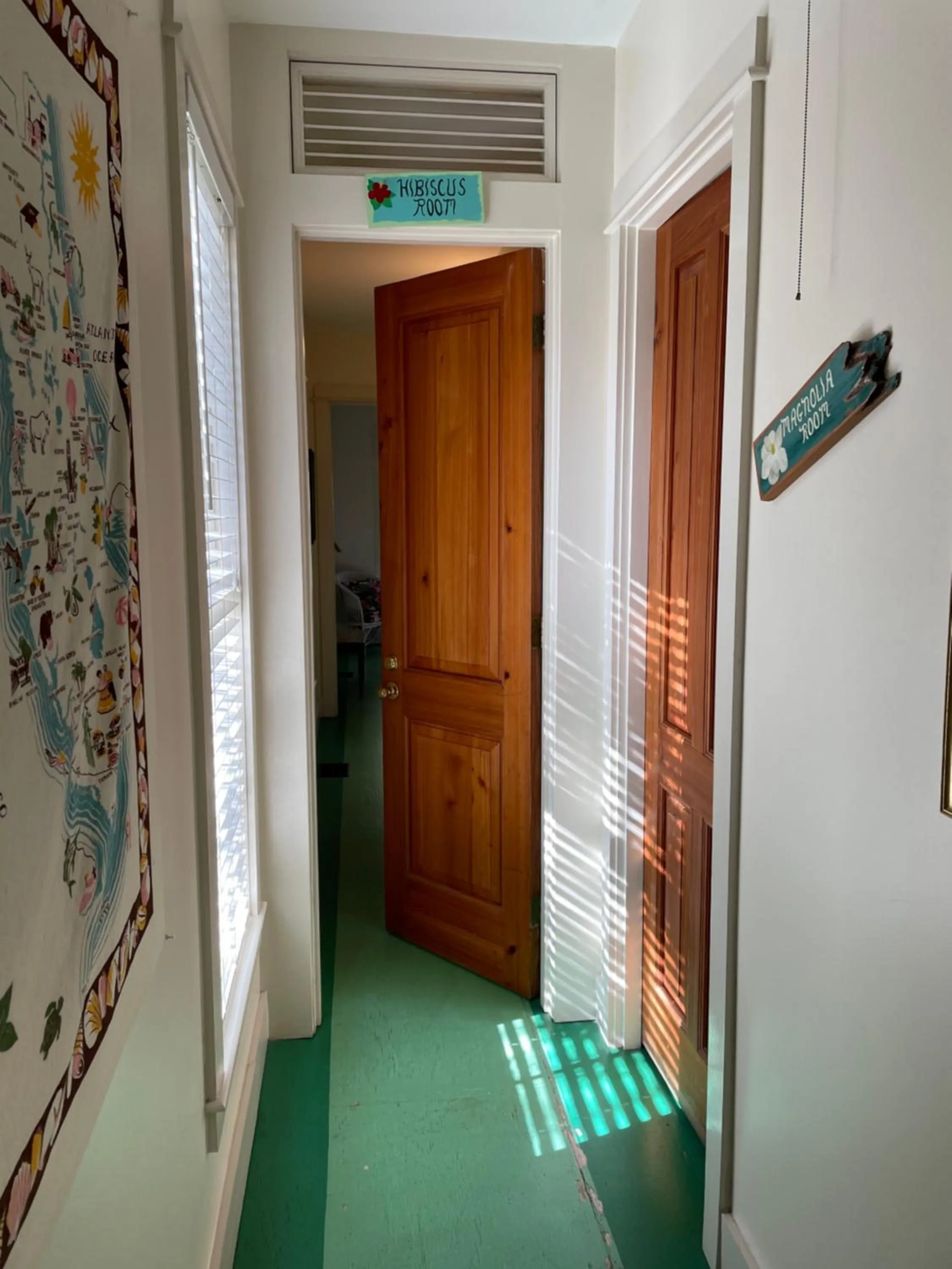 Facade/entrance in Hibiscus Coffee & Guesthouse