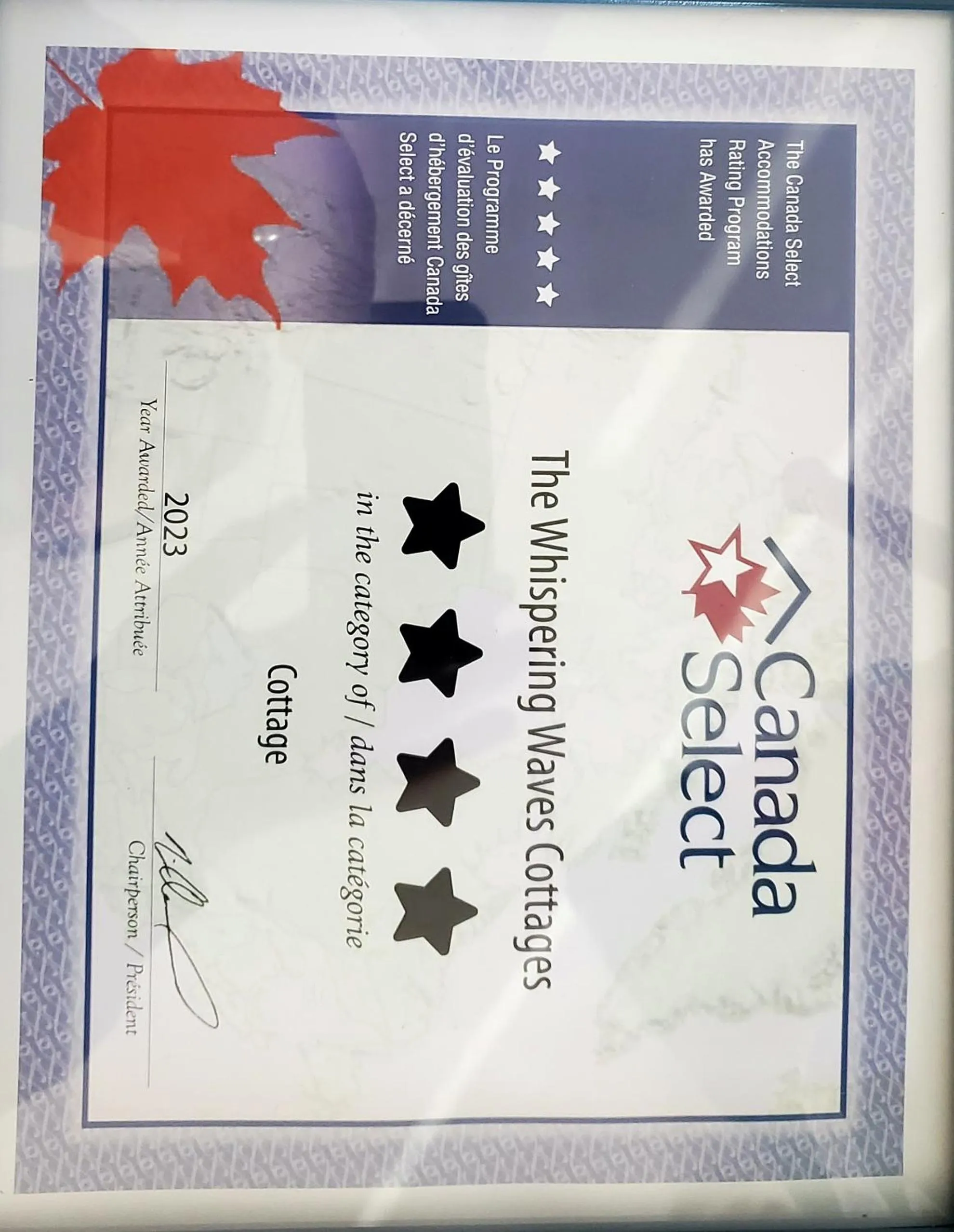 Property building in Whispering Waves Cottages