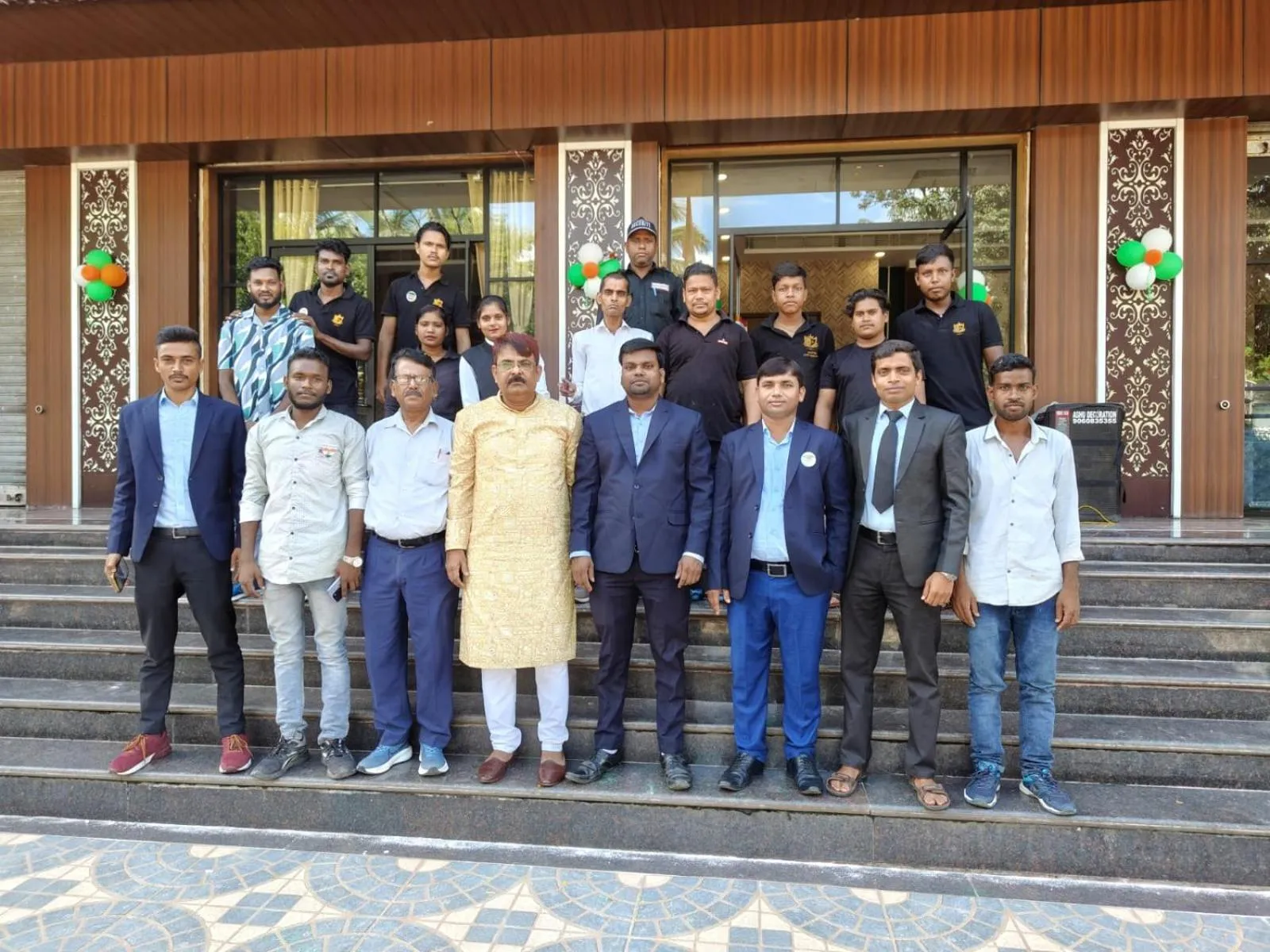 People in City Square