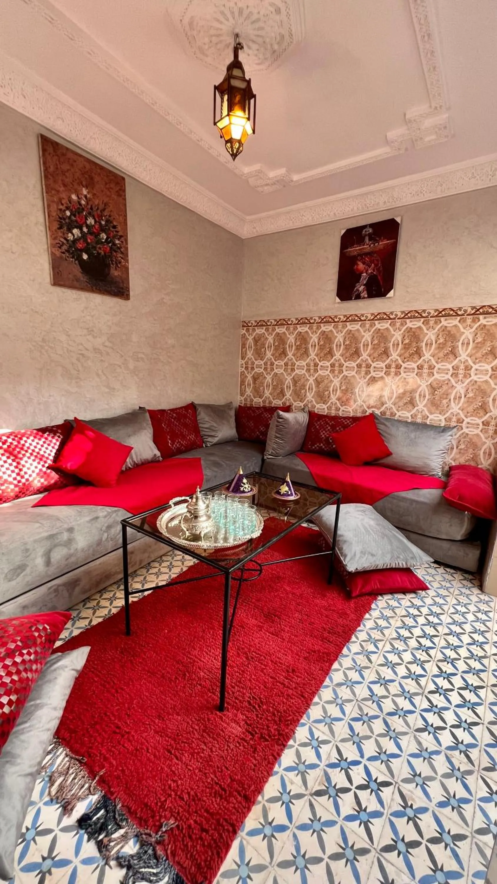 Living room in Riad Hayat