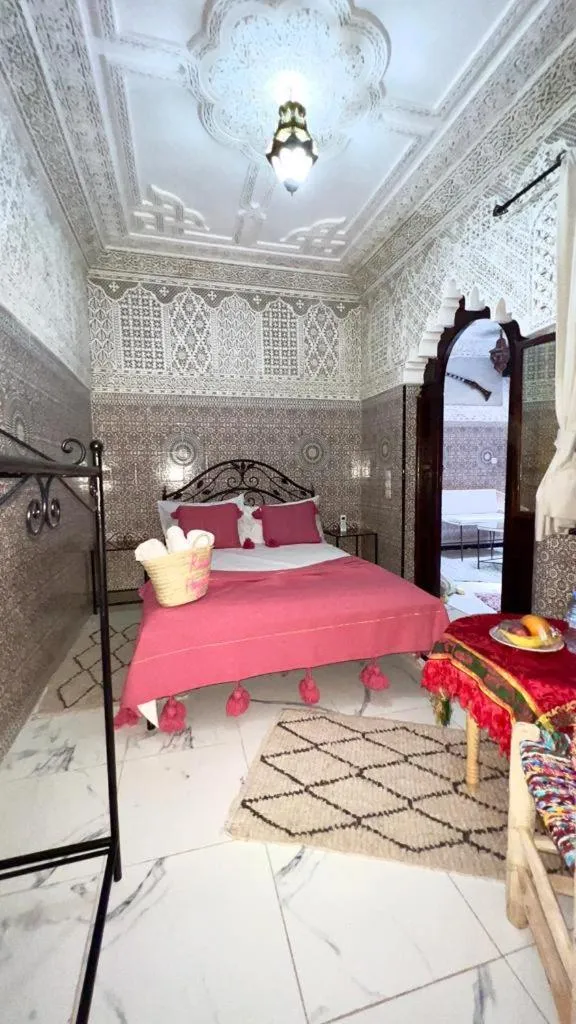 Bedroom, Bed in Riad Hayat