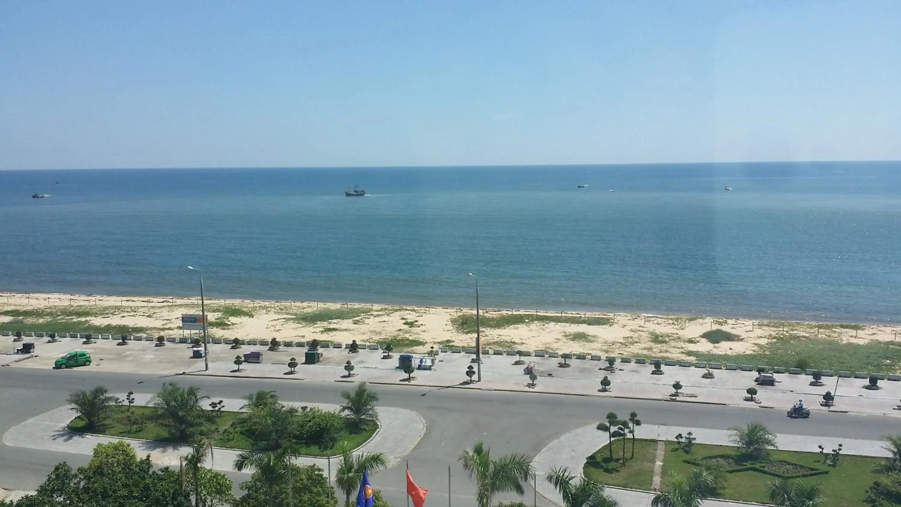 Sea view in Muong Thanh Holiday Quang Binh Hotel