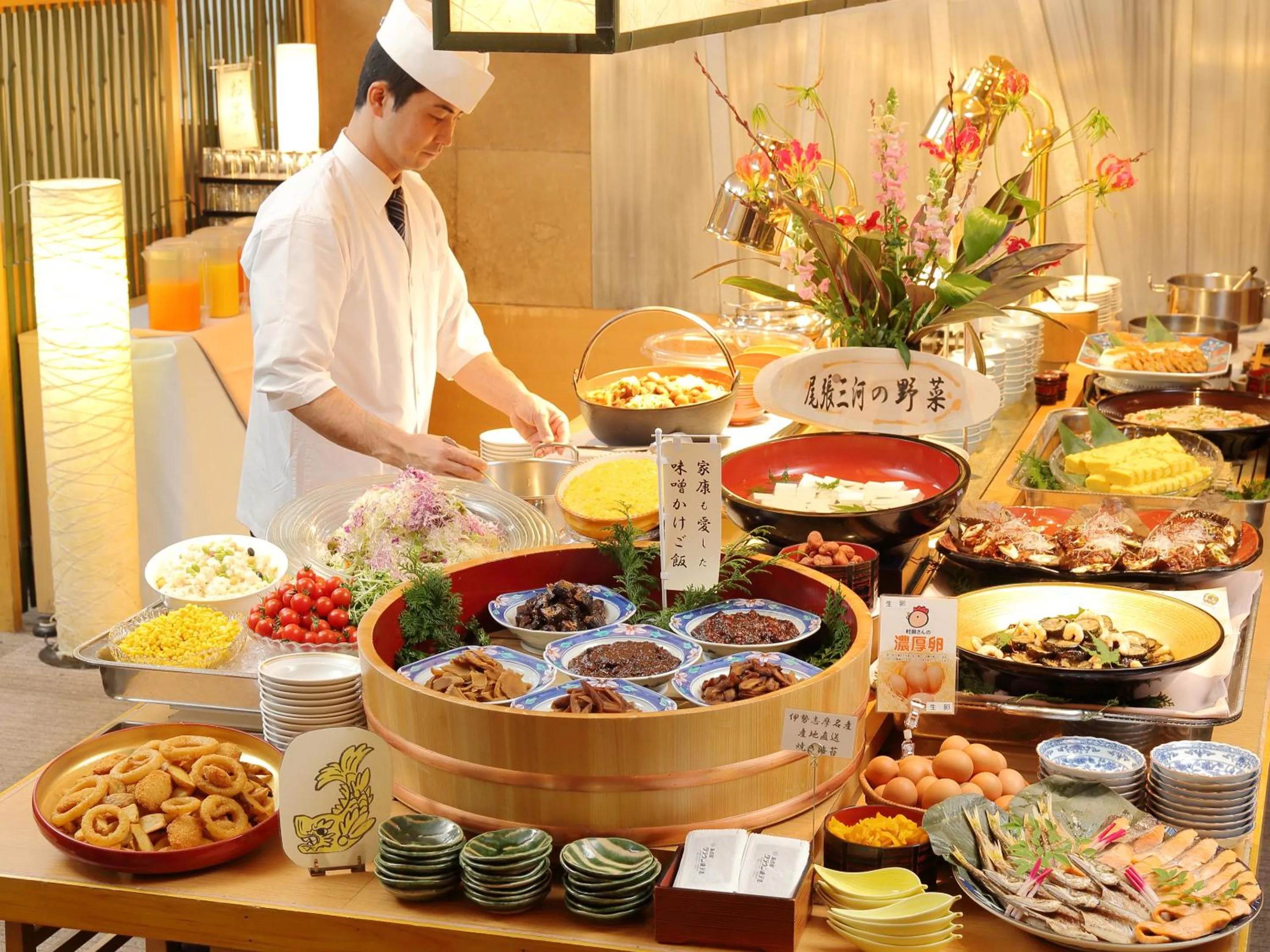 Food close-up in Nagoya Crown Hotel