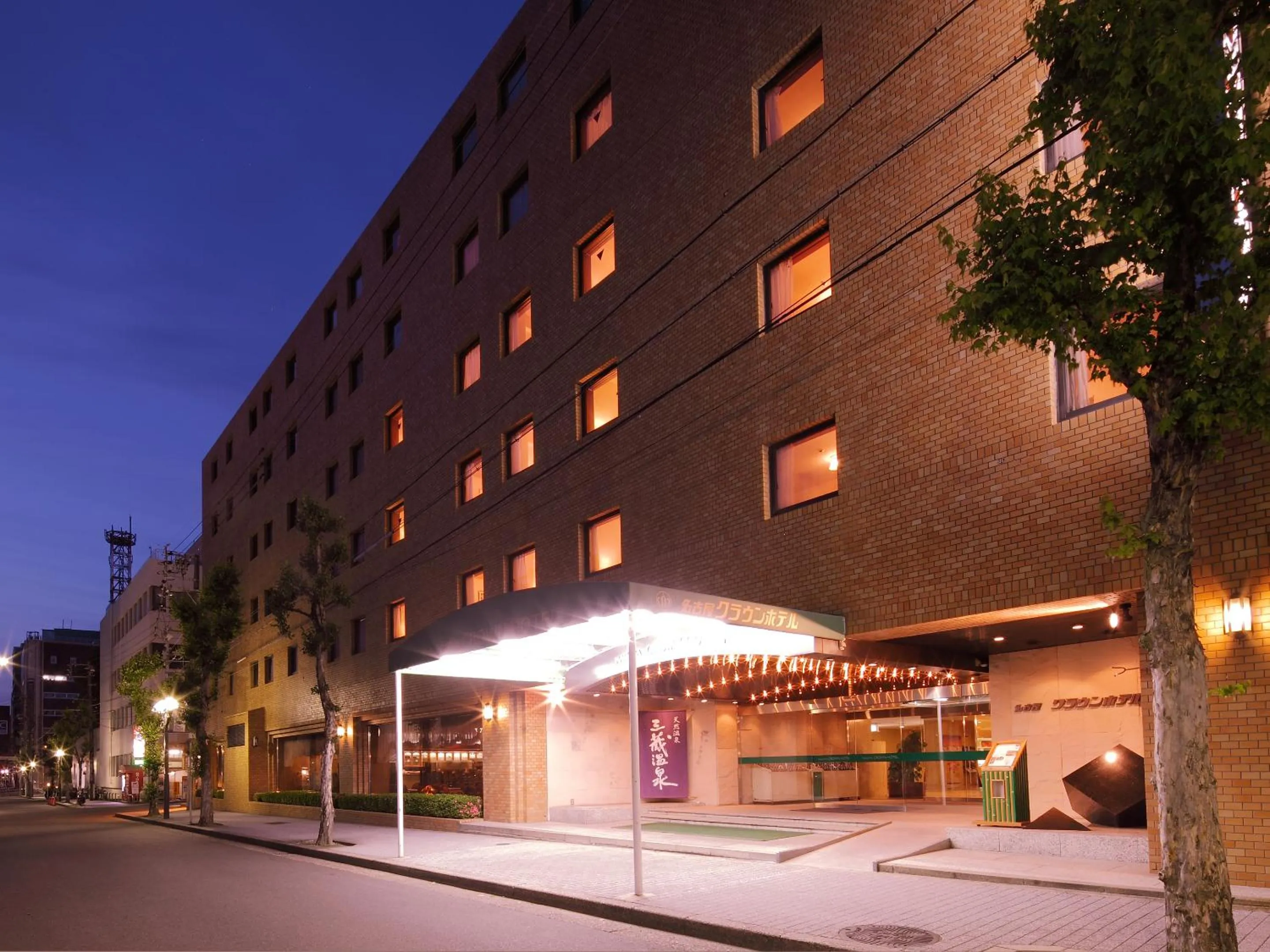 Property building in Nagoya Crown Hotel