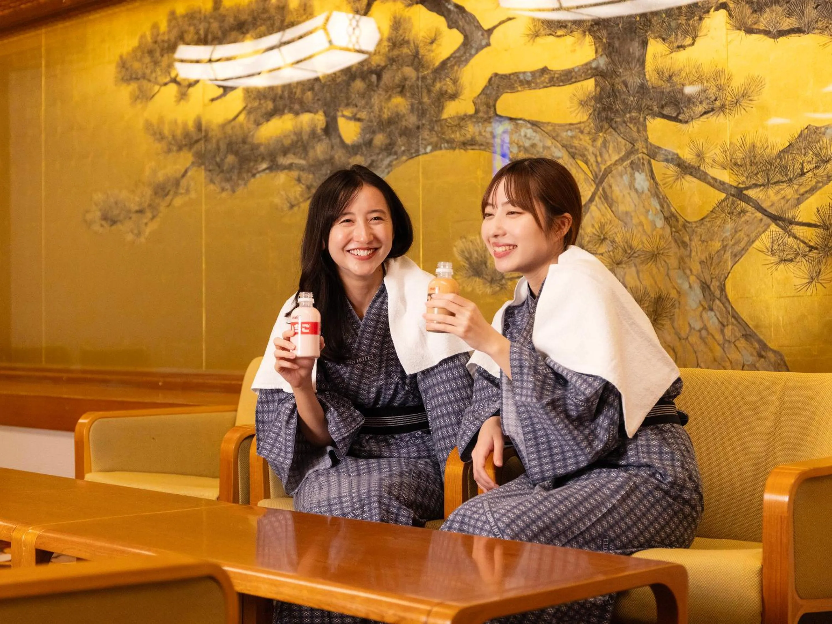 People in Nagoya Crown Hotel