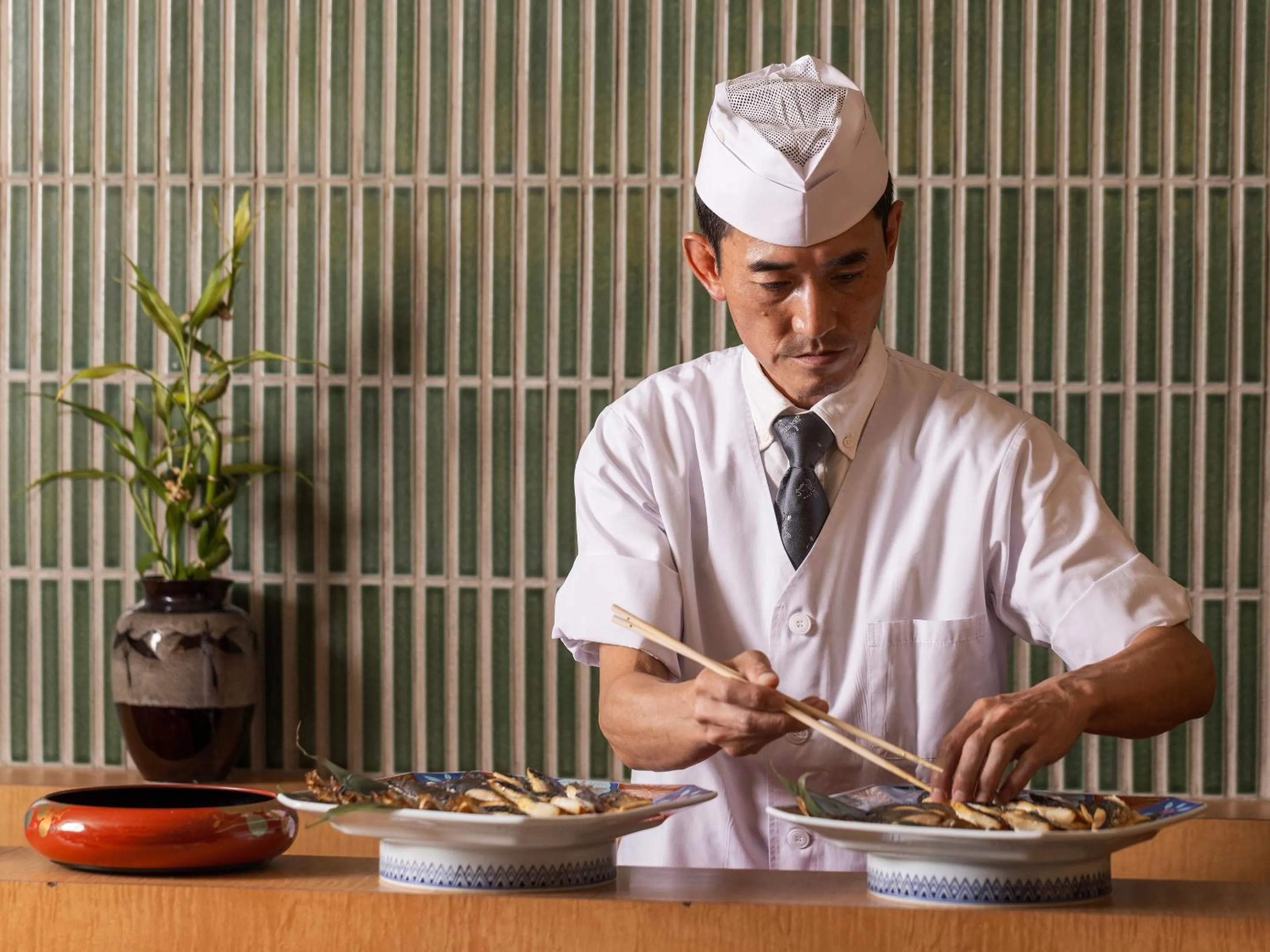 Staff in Nagoya Crown Hotel