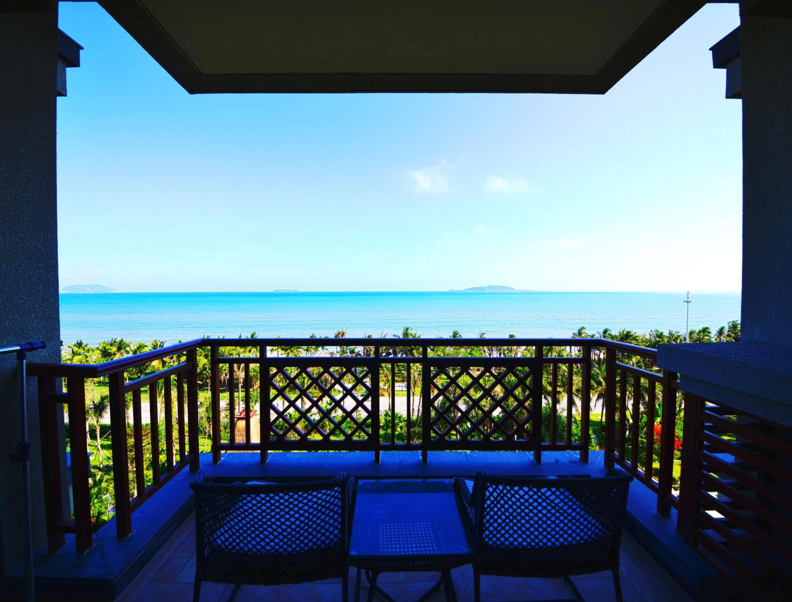 Balcony/Terrace in HNTI·Narada Sanya Bay Resort
