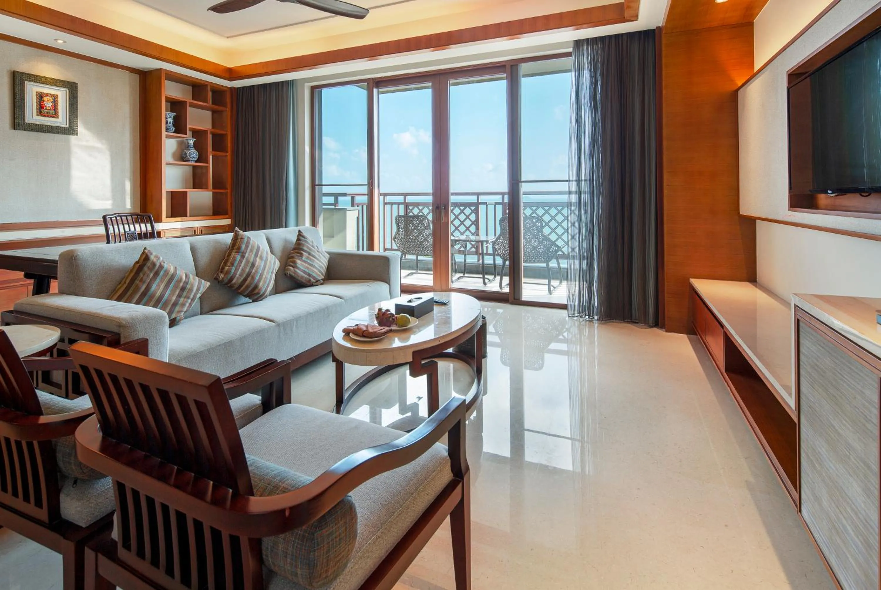 Living room in HNTI·Narada Sanya Bay Resort