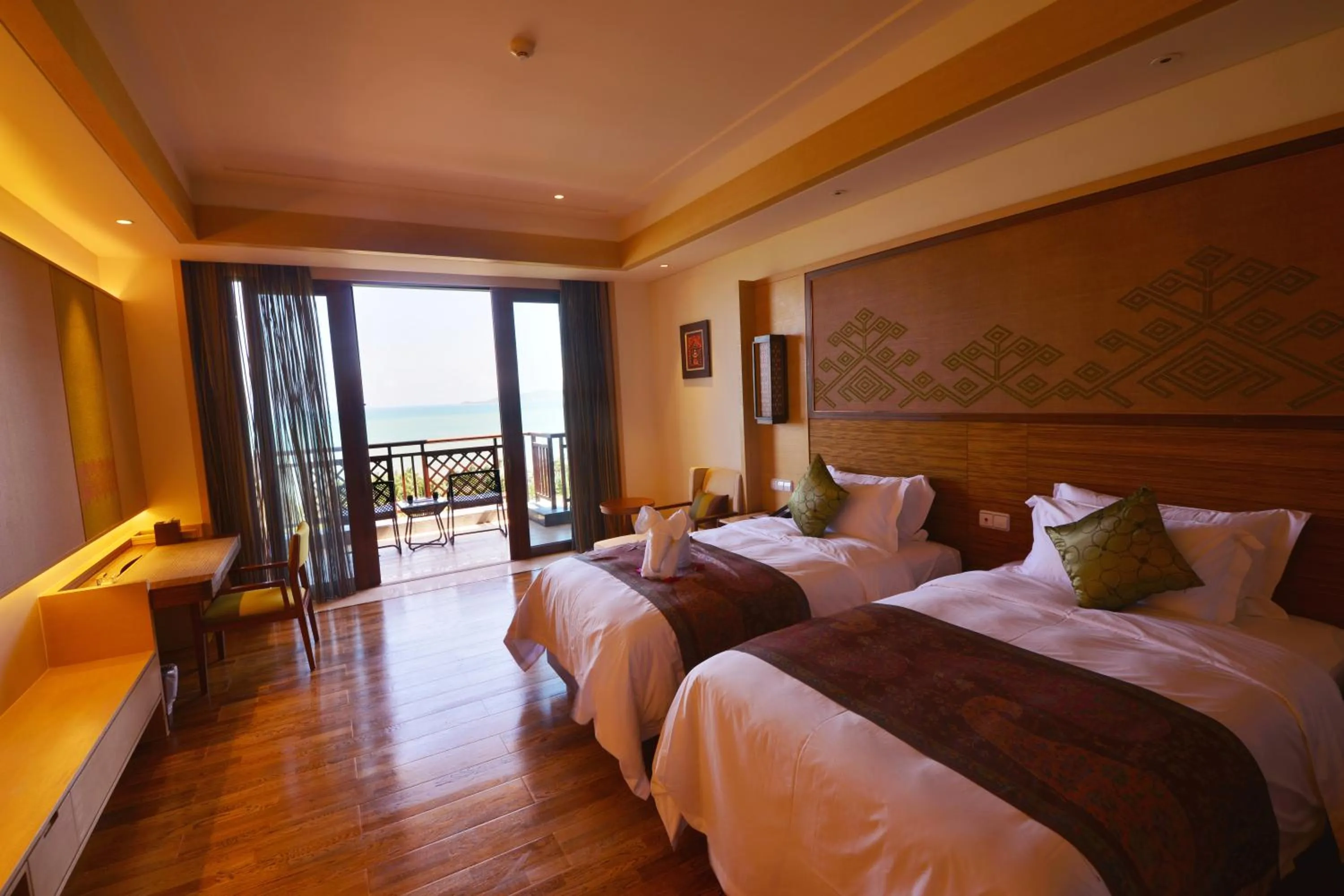 Bedroom, Bed in HNTI·Narada Sanya Bay Resort