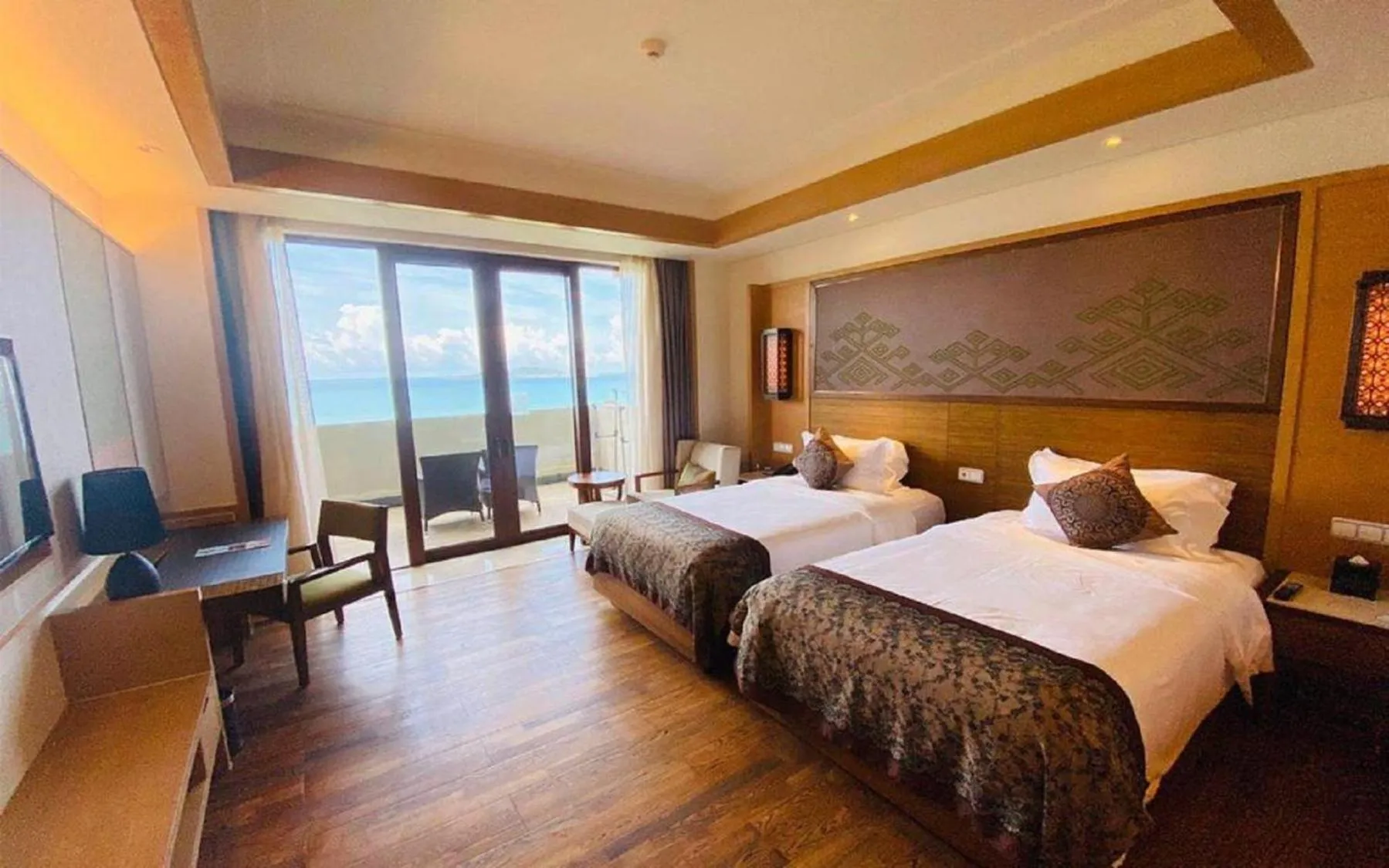 Bed in HNTI·Narada Sanya Bay Resort