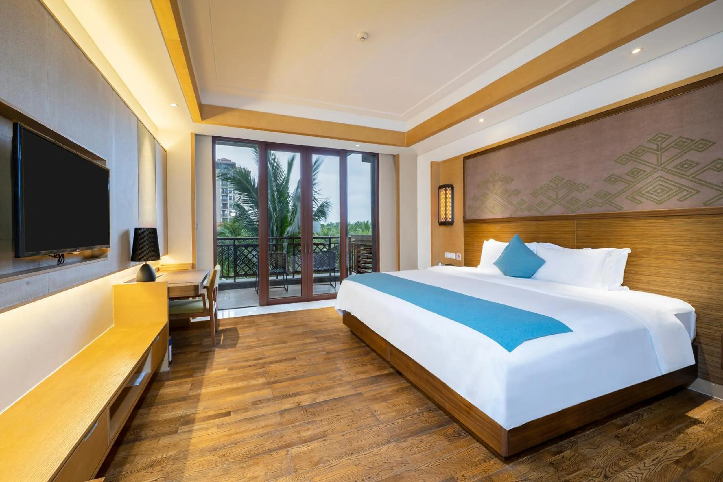 Bed in HNTI·Narada Sanya Bay Resort