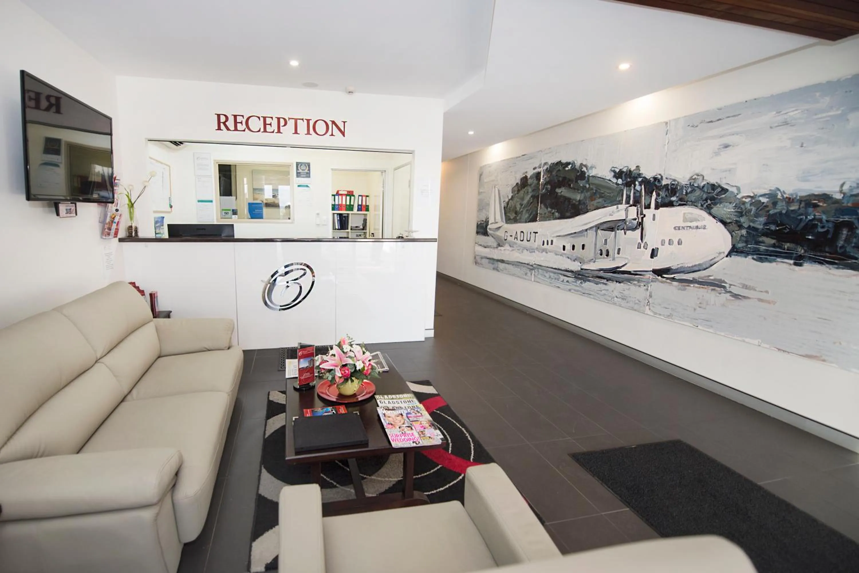 Lobby or reception in Curtis Central Apartments Official