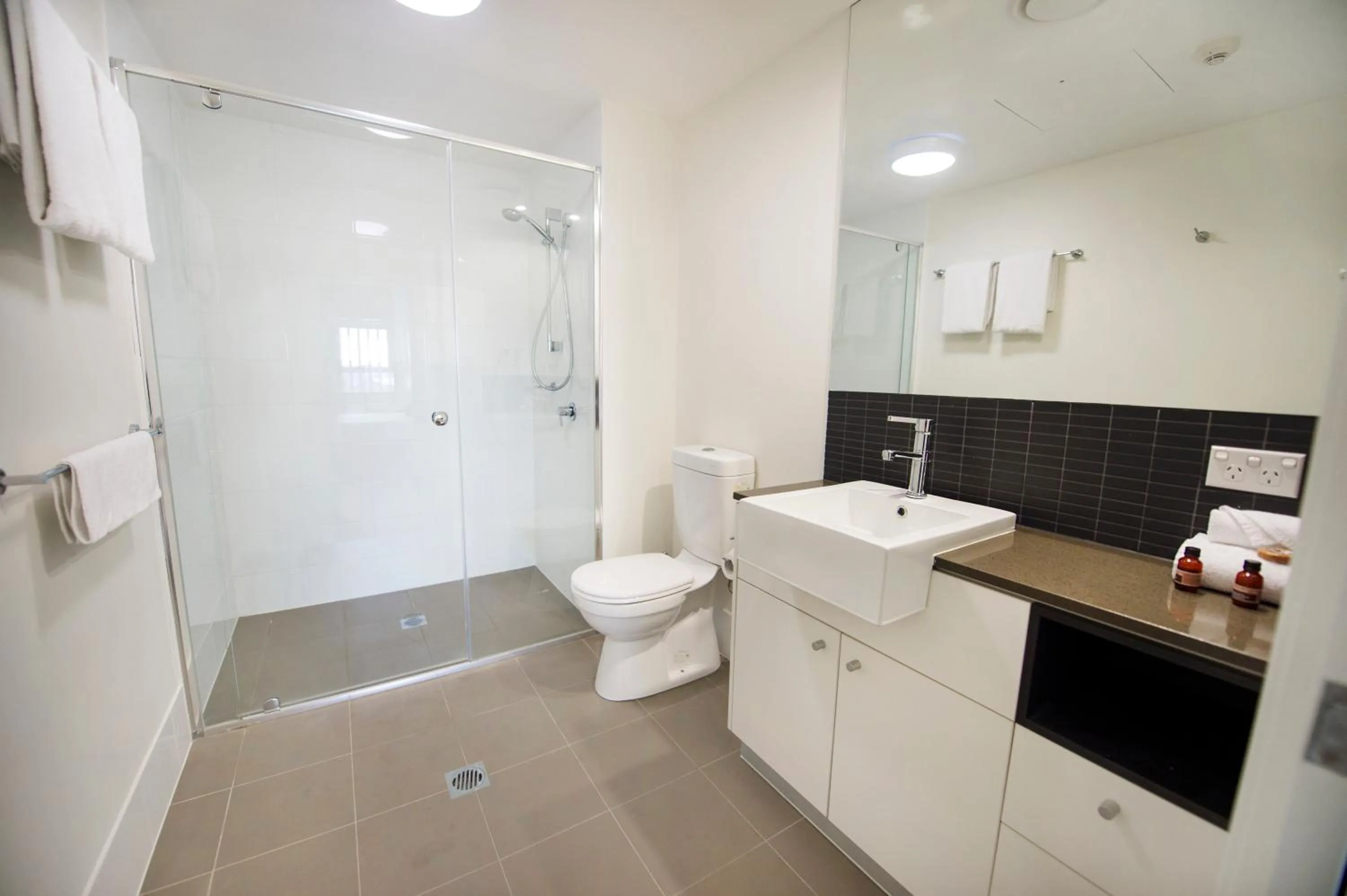 Bathroom in Curtis Central Apartments Official