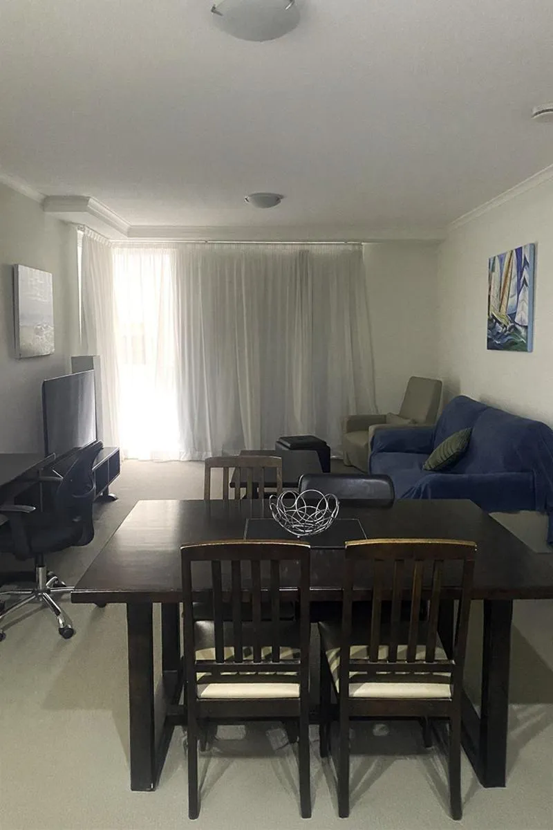 Living room in Curtis Central Apartments Official