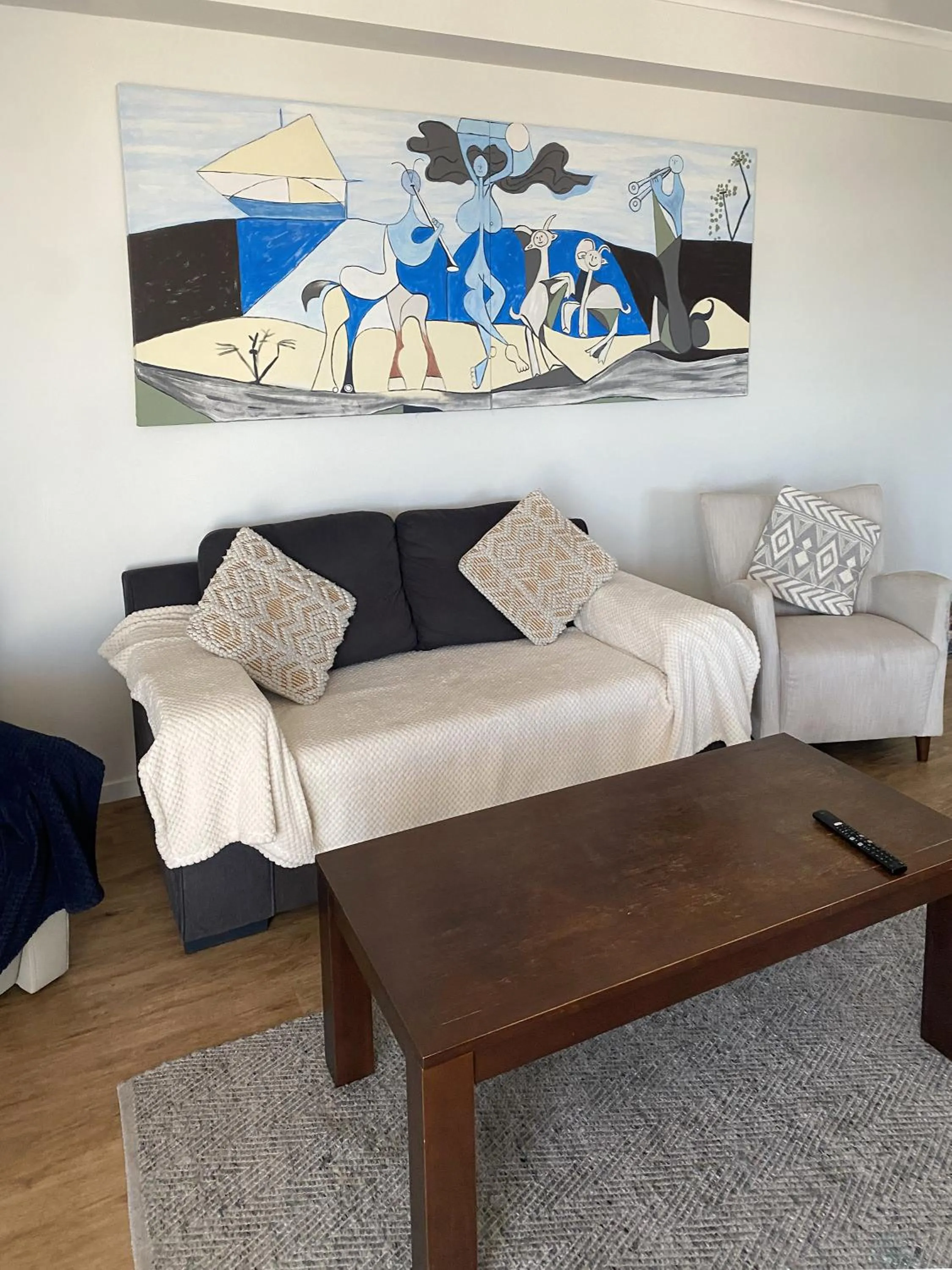 Bed in Curtis Central Apartments Official