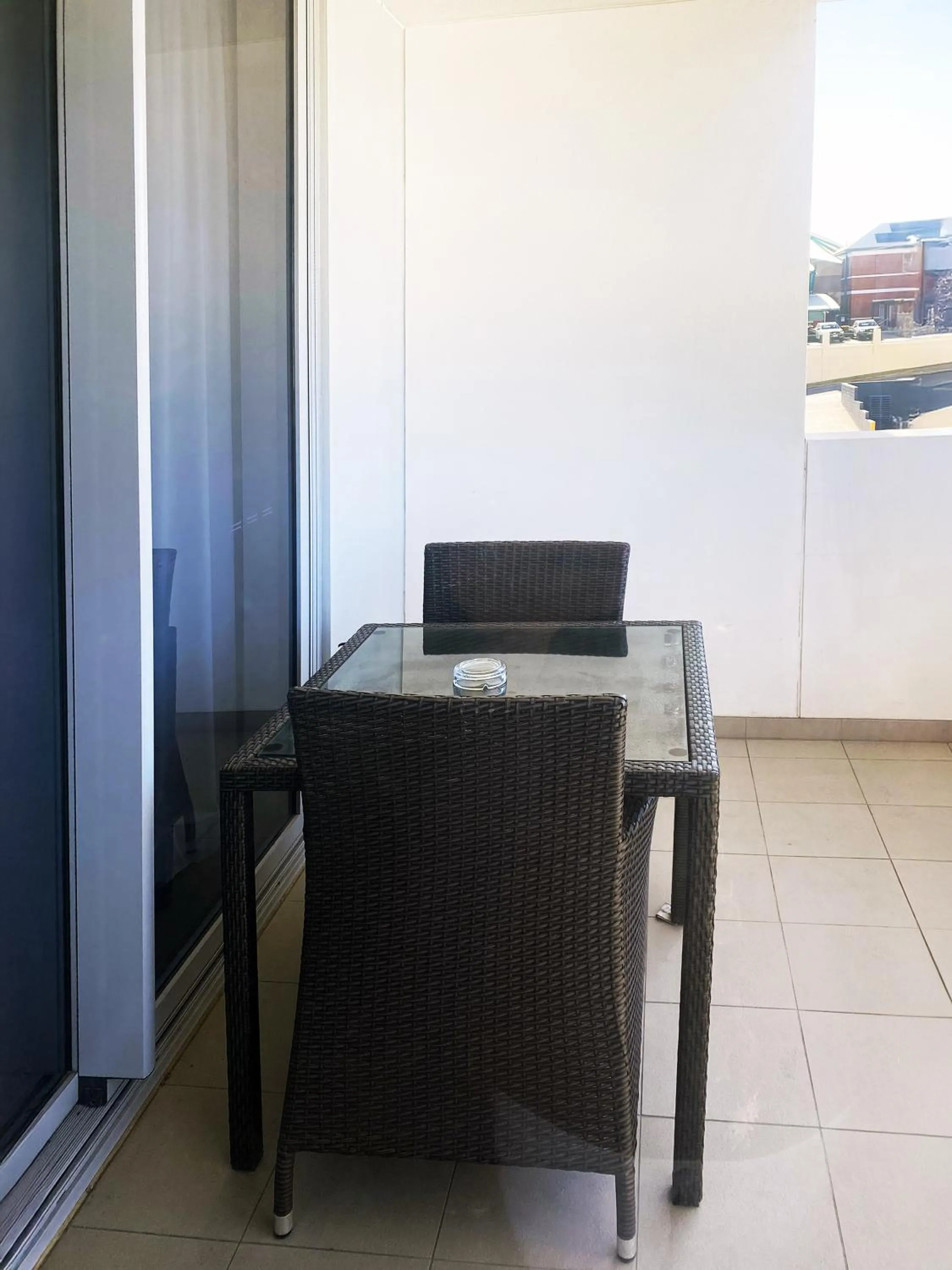 Patio in Curtis Central Apartments Official