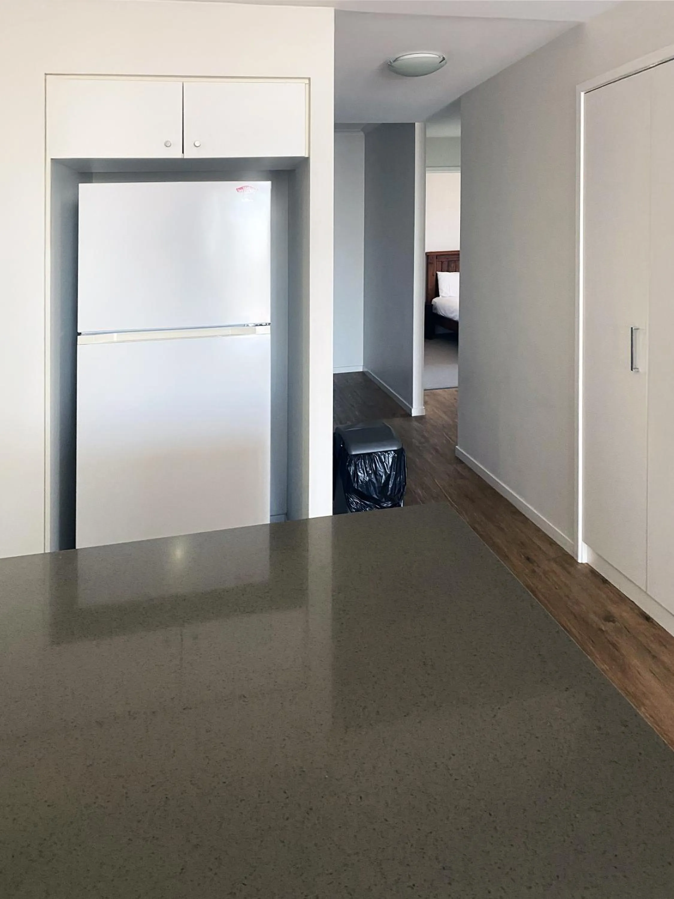 kitchen in Curtis Central Apartments Official